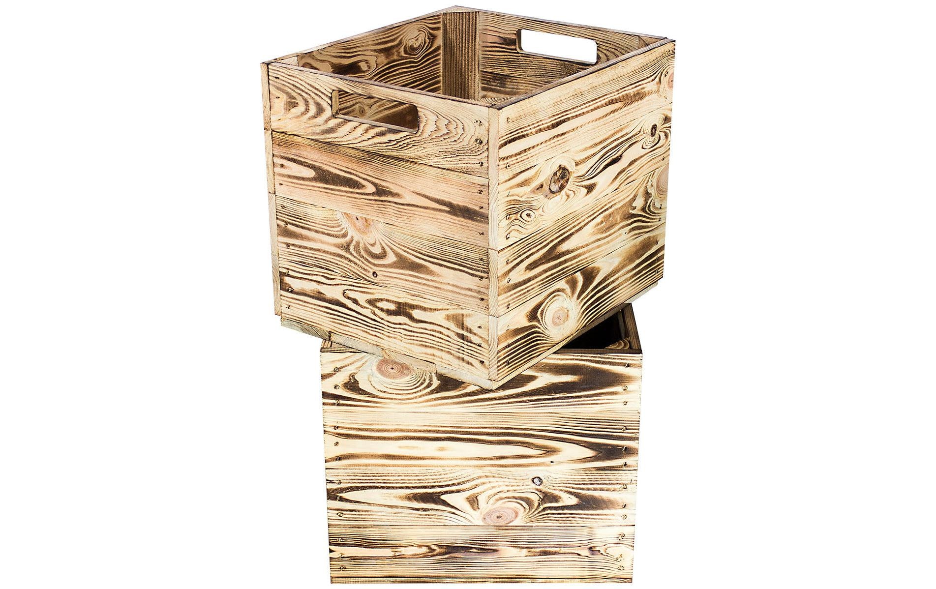 Holz Zollhaus Aufbewahrungsbox »Holz Zollhaus Aufbewahrungskiste«