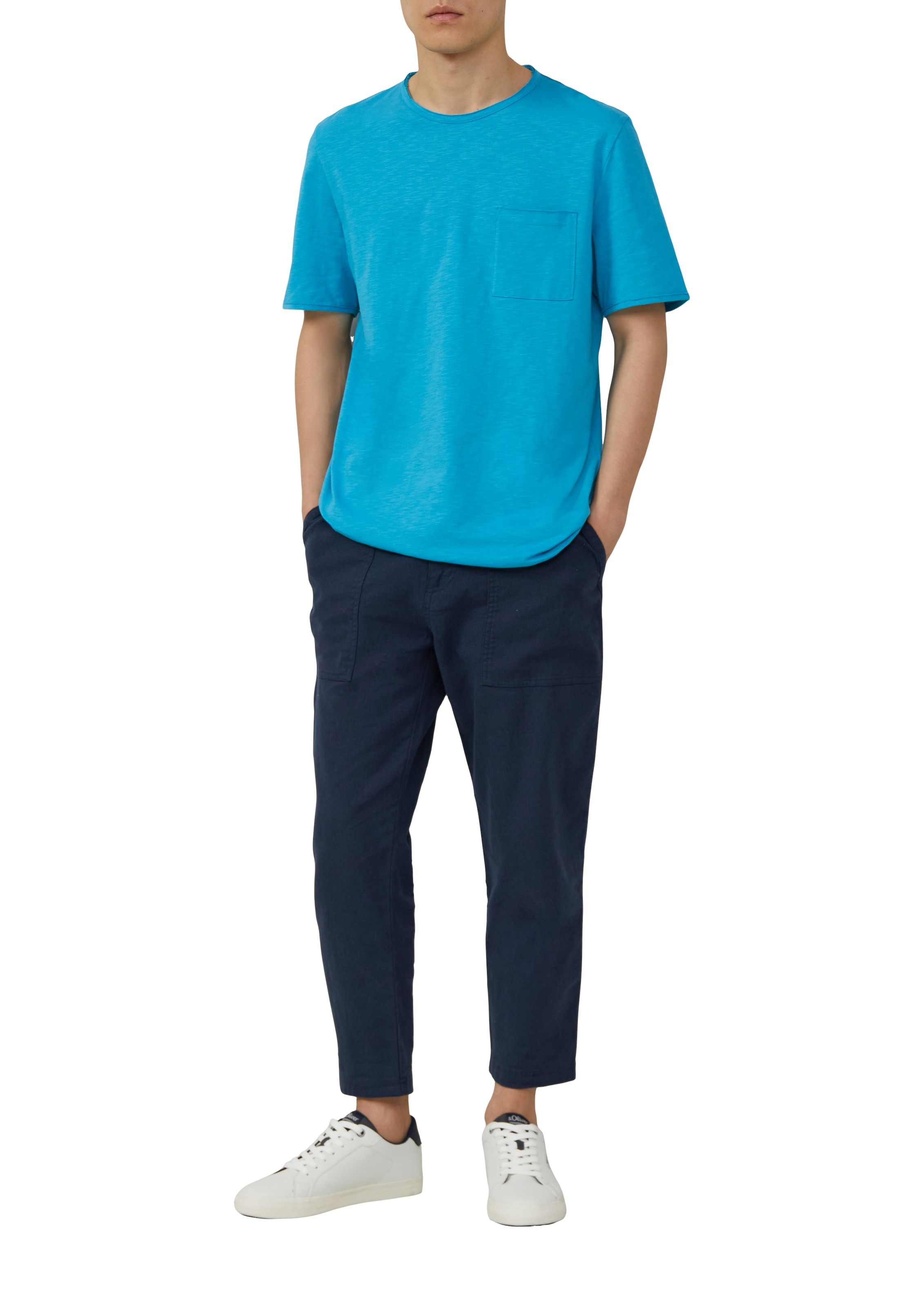s.Oliver T-Shirt, mit offenen Kanten