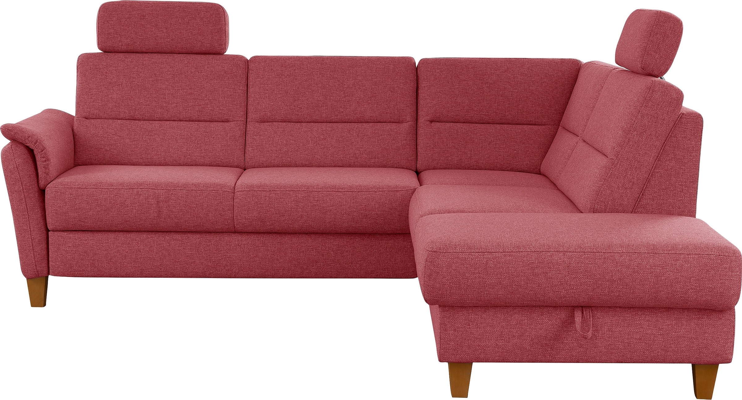 Home affaire Ecksofa »Palmera L-Form«, Federkern, wahlweise mit Bettfunktio günstig online kaufen
