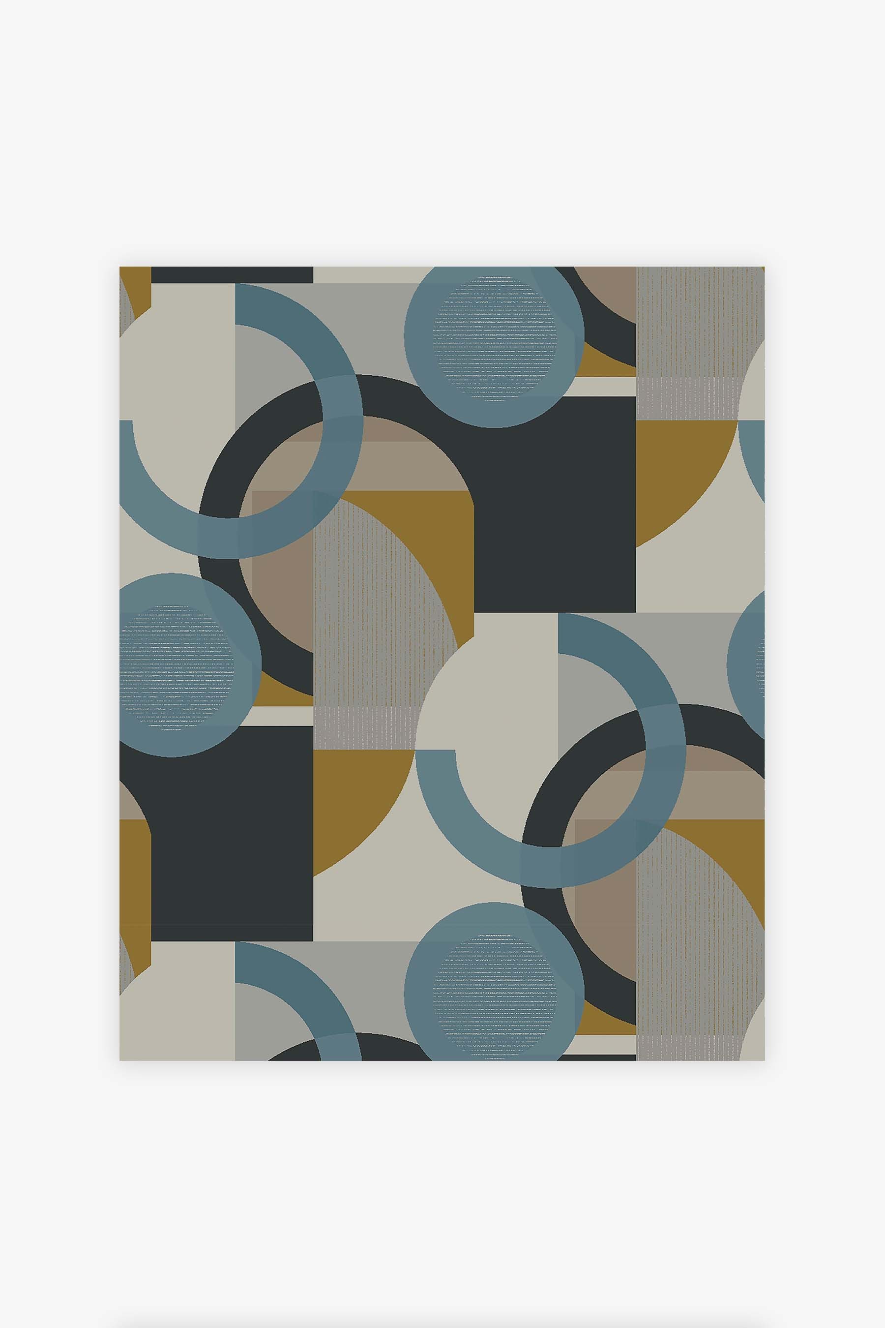 Next Vliestapete »RETRO SHAPES GEO Vliestapete 10mx52cm« 3D-Optik glatt