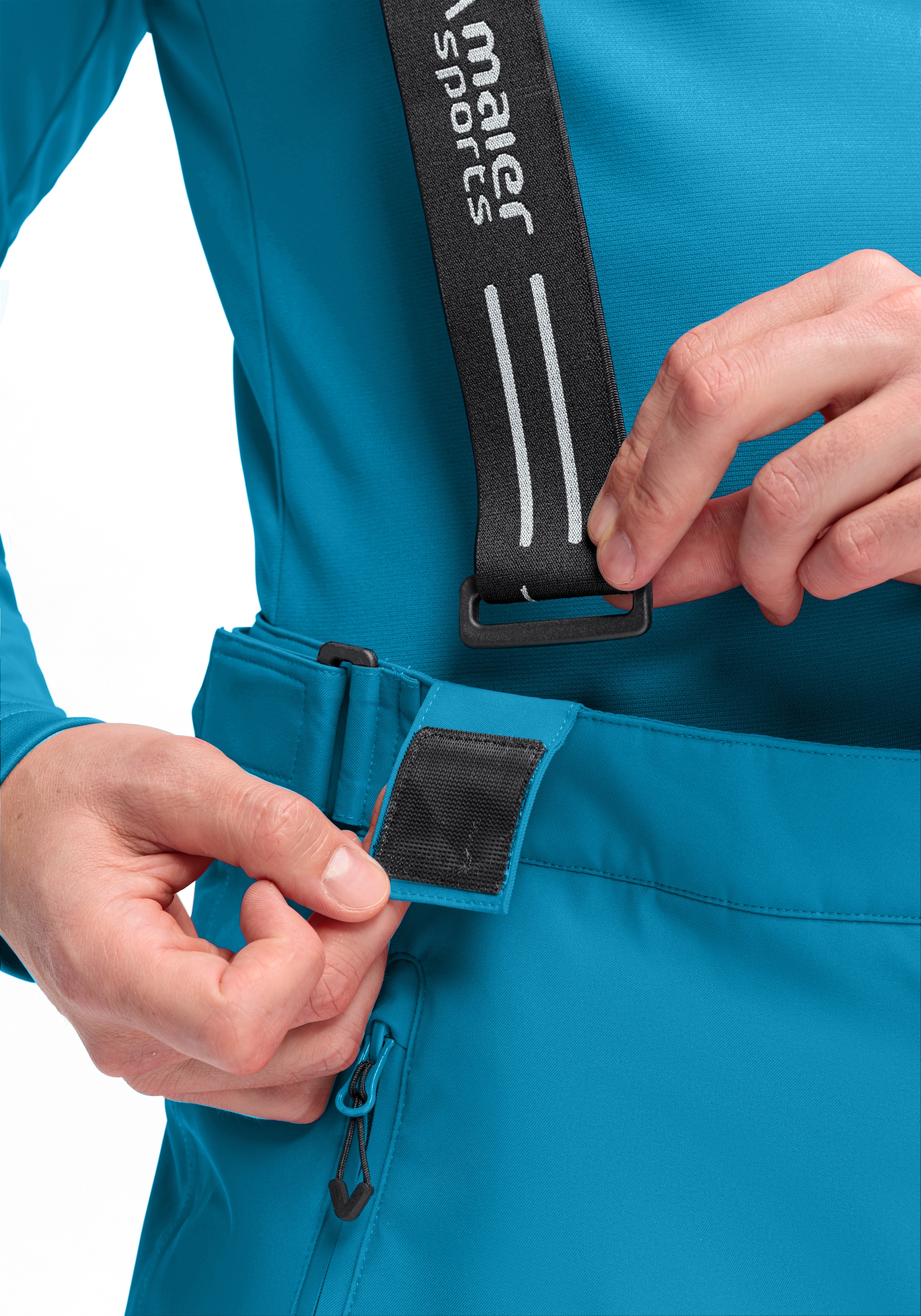 Maier Sports Skihose »Anton 2.1«  Herren Schneehose mit Hosenträgern, wind/wasserdicht, Regular Fit
