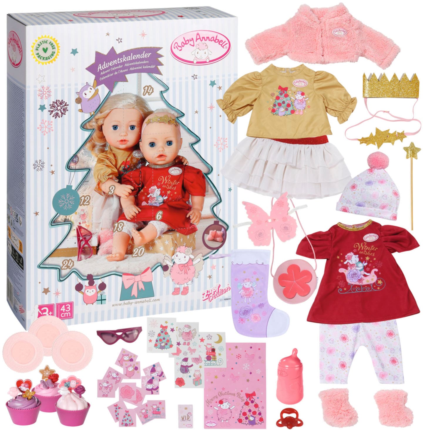 Bild von Baby Annabell Spielzeug-Adventskalender »Baby Annabell®«, ab 3 Jahren