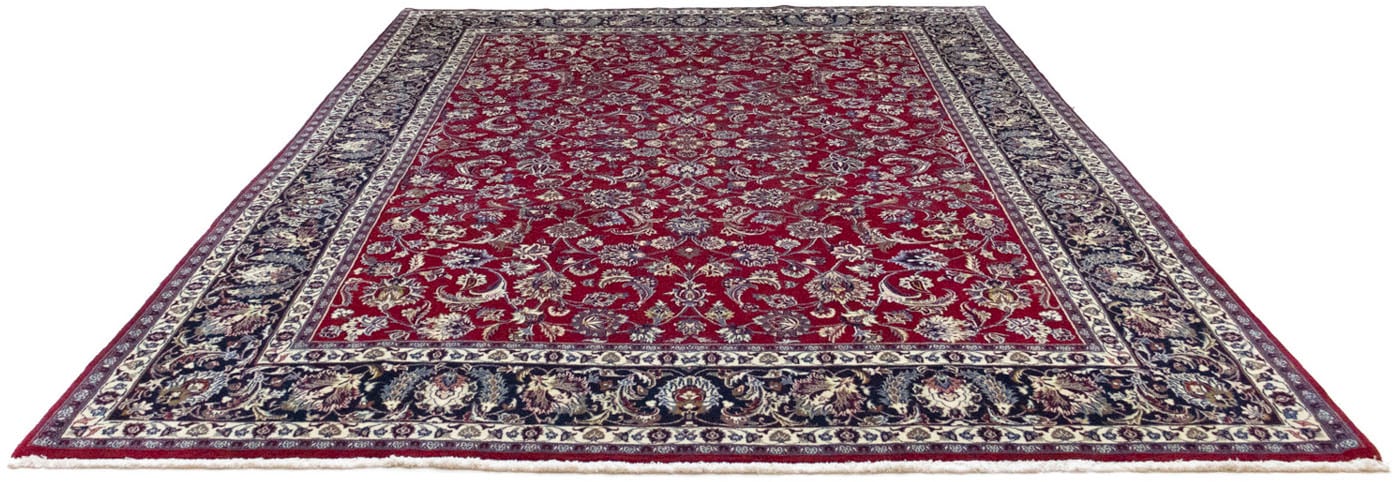 morgenland Wollteppich »Maschad Durchgemustert Rosso scuro 350 x 242 cm«, r günstig online kaufen