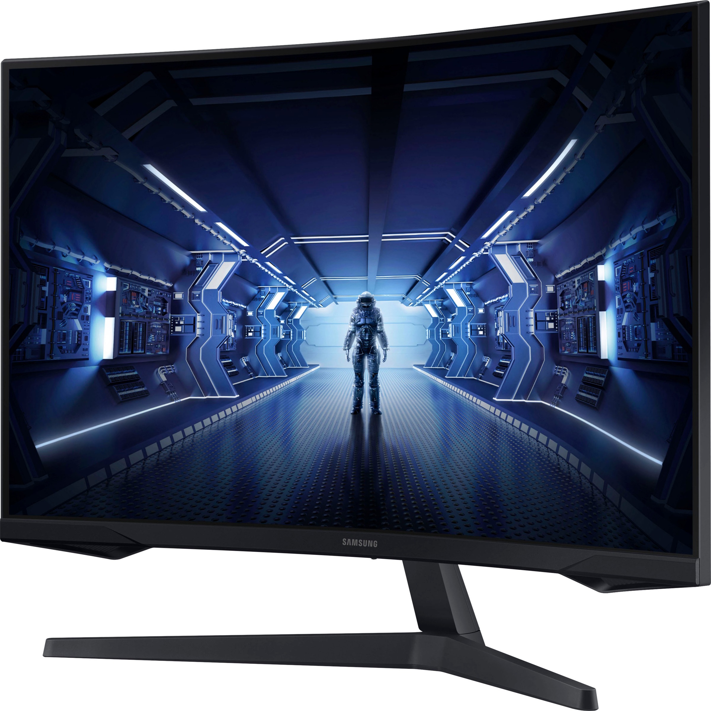 Samsung Curved-Gaming-LED-Monitor »Odyssey G5 C32G54TQBU«, 80 cm/32 Zoll, 2560 x 1440 px, WQHD, 1ms (MPRT)