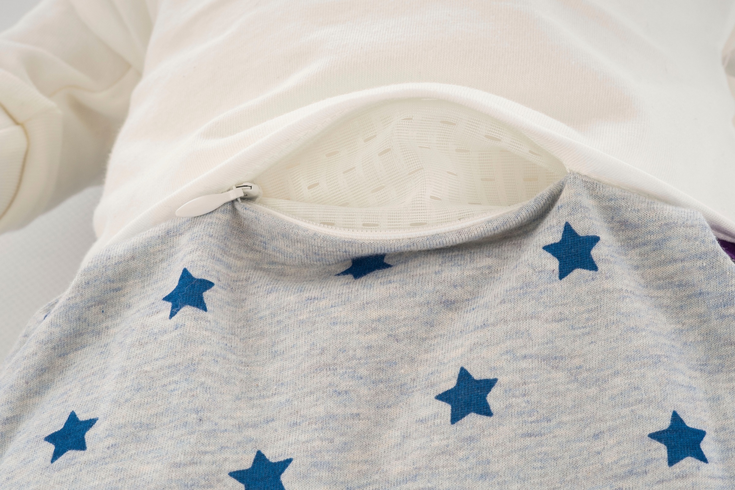 Träumeland Babyschlafsack »Außenschlafsack LIEBMICH, Design Sternentraum blau«, (1 tlg.)