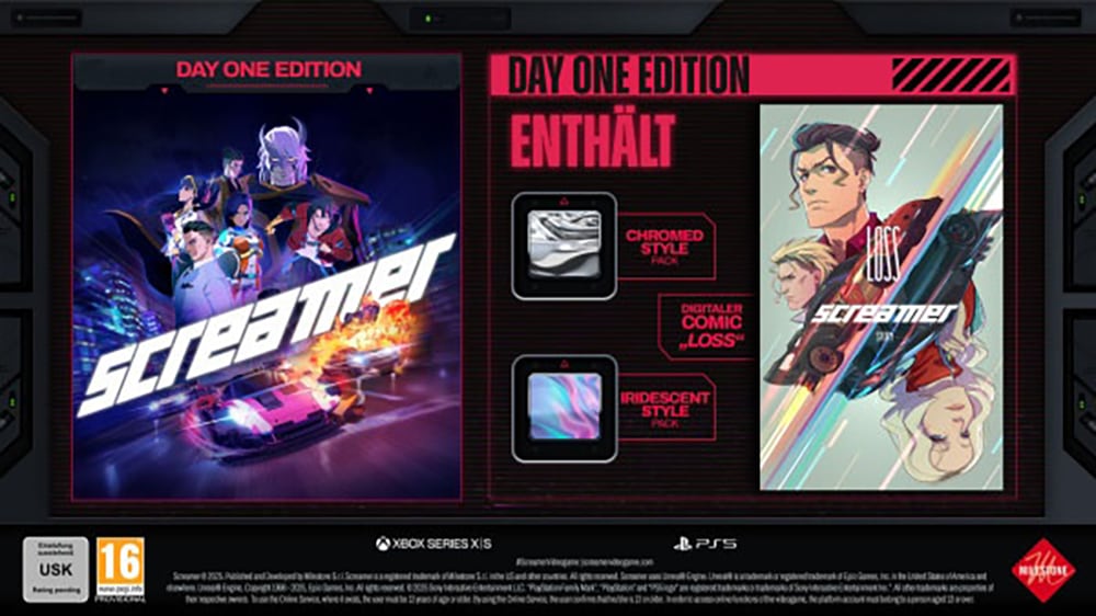 Milestone Spielesoftware »Screamer Day One Edition« PlayStation 5