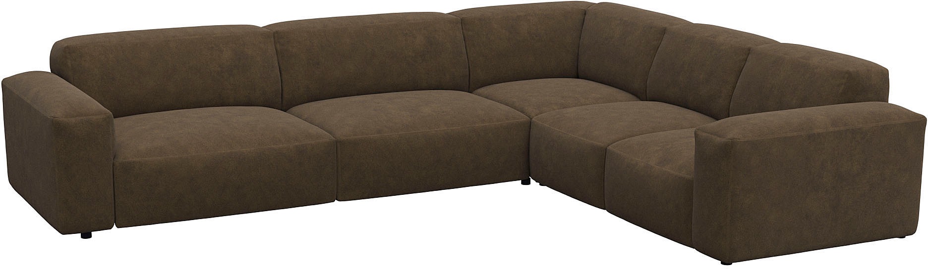 FLEXLUX Ecksofa "Lucera Chaislongue rechts oder links", modern & anschmiegs günstig online kaufen