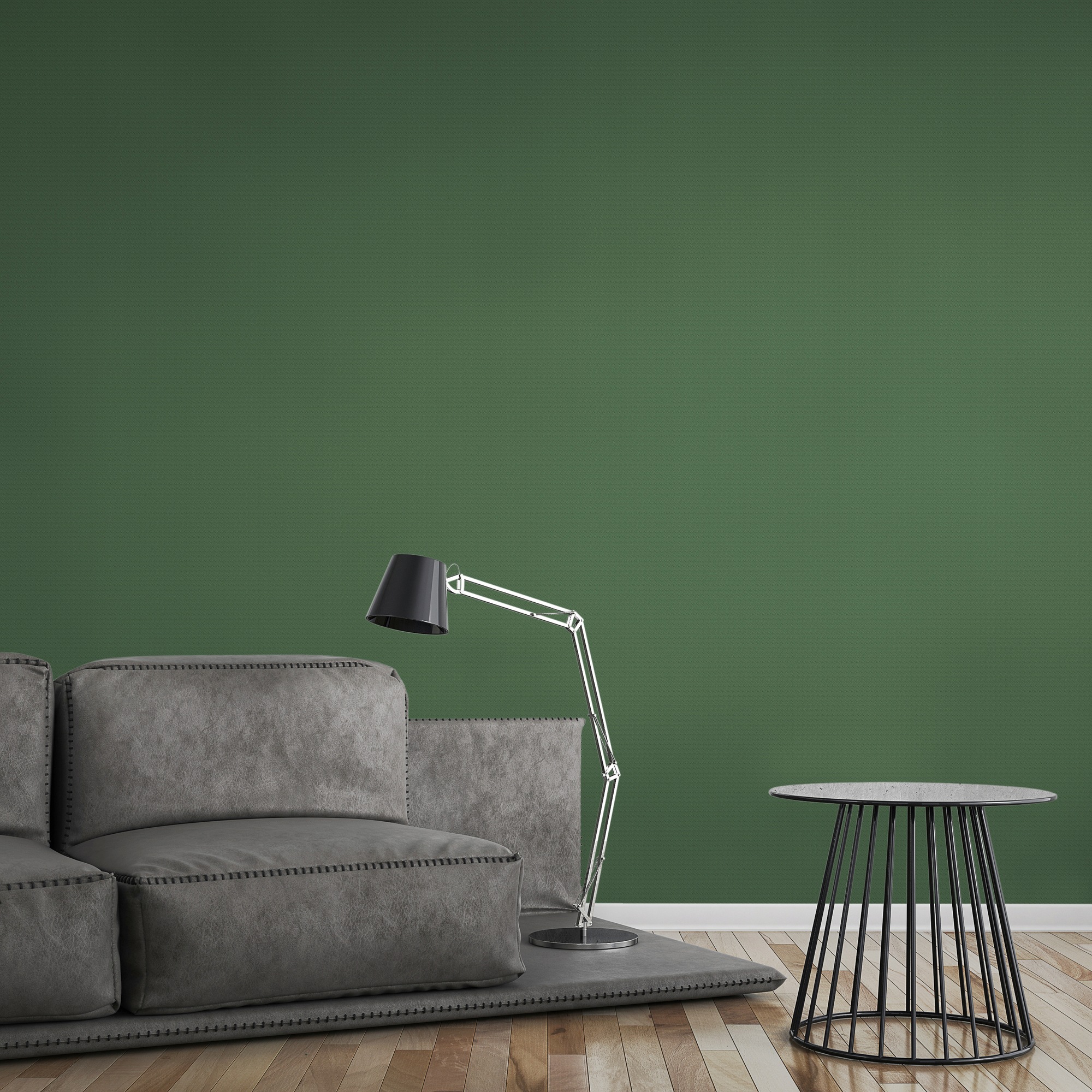 A.S. Création Vliestapete »Greenery Uni«, uni-einfarbig-unifarben, Geometrische Tapete Uni Tapeten Wohnzimmer Schlafzimmer Küche Design