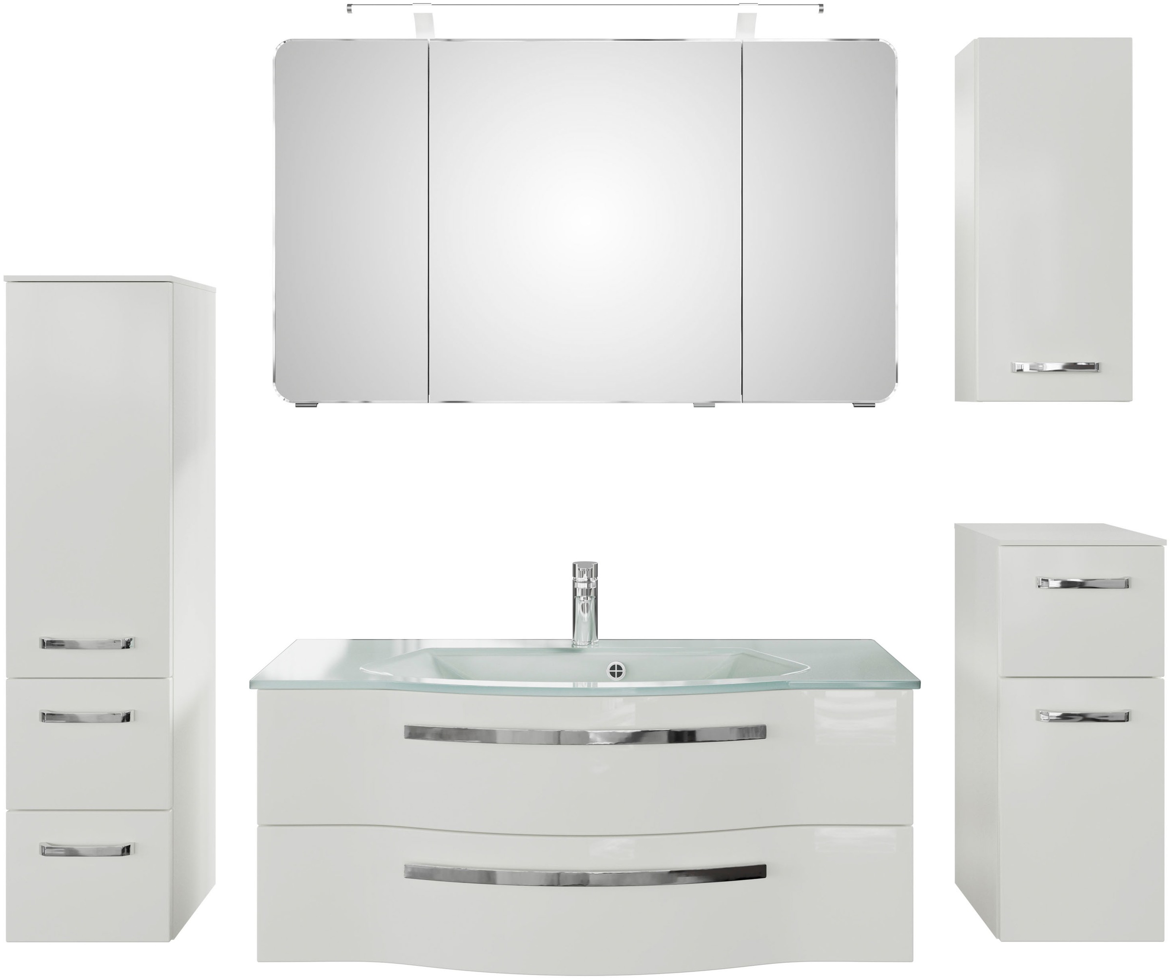 Saphir Badmöbel-Set »Serie 4005«, (Set, 6 St.) günstig online kaufen