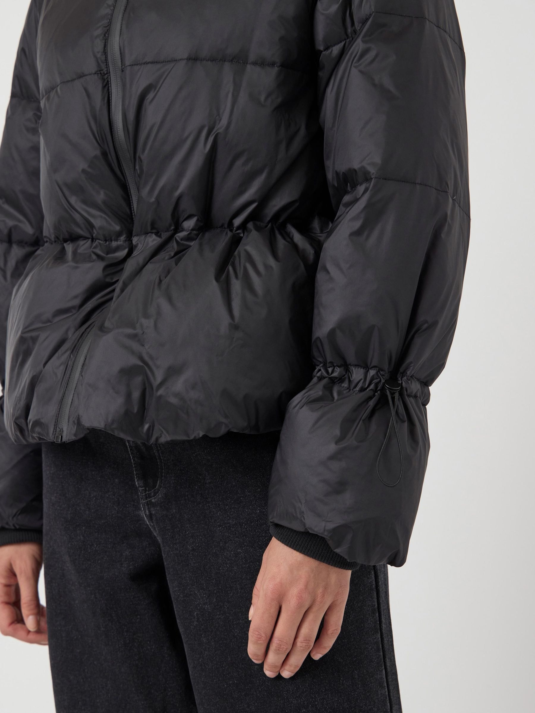 Y.A.S Steppjacke »YASPOPPEL DOWN BLEND JACKET S. NOOS« mit Kapuze