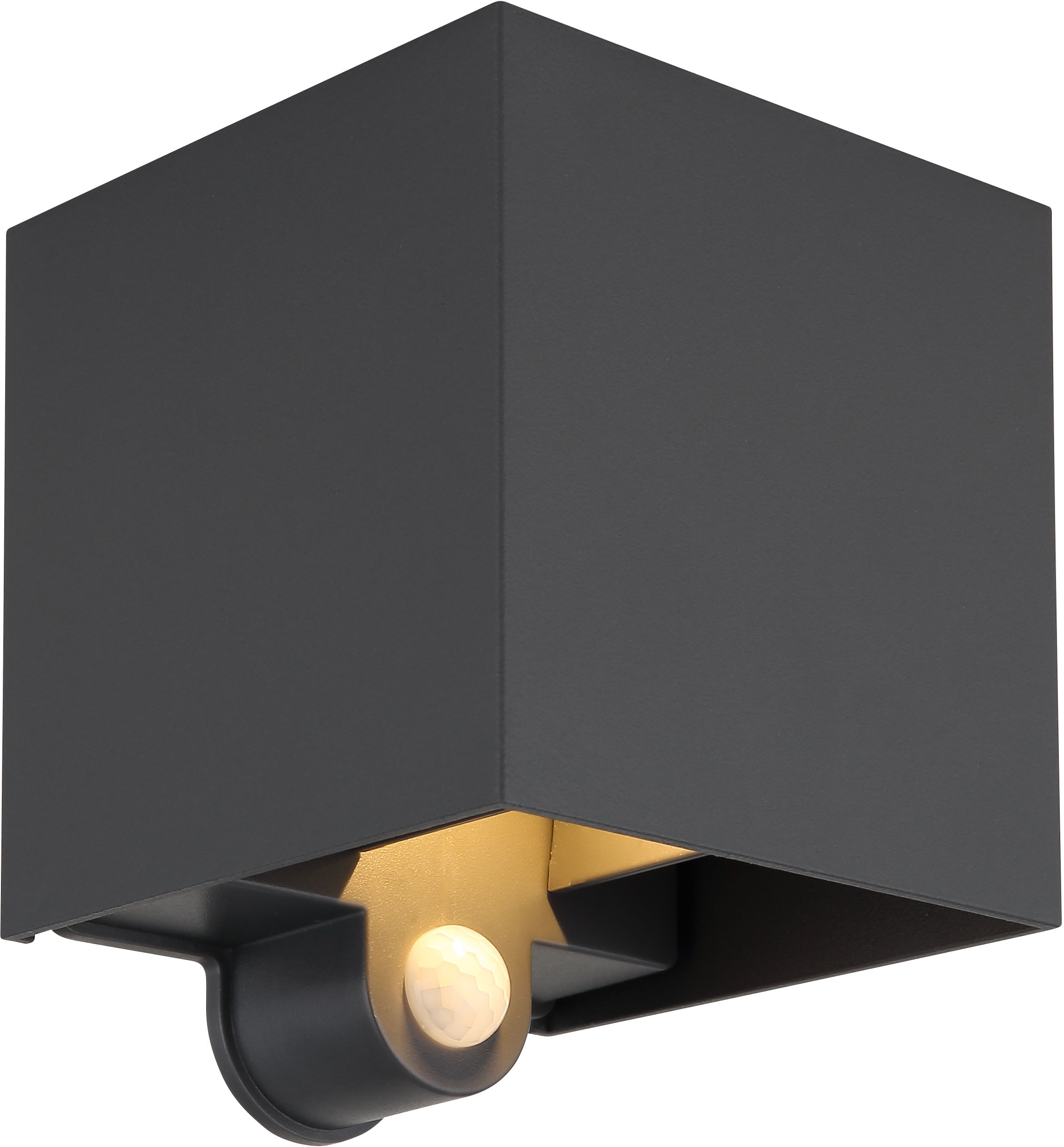 GLOBO LIGHTING LED Außen-Wandleuchte »VERONIKA«, Leuchtmittel LED-Modul | LED fest integriert, Außenlampe/verstellbare Lichtkegel/ IP54/3000K/Sensor