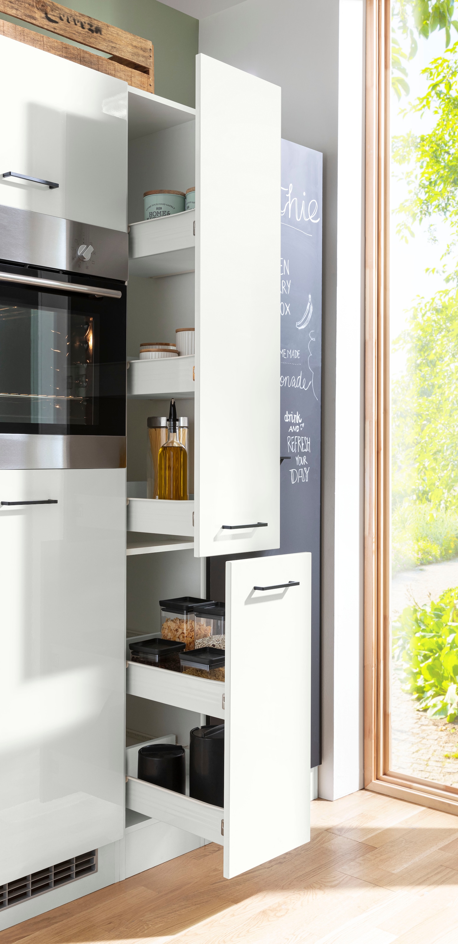 KOCHSTATION Küchenzeile »KS-Trier«, mit E-Geräten, Breite 390 cm