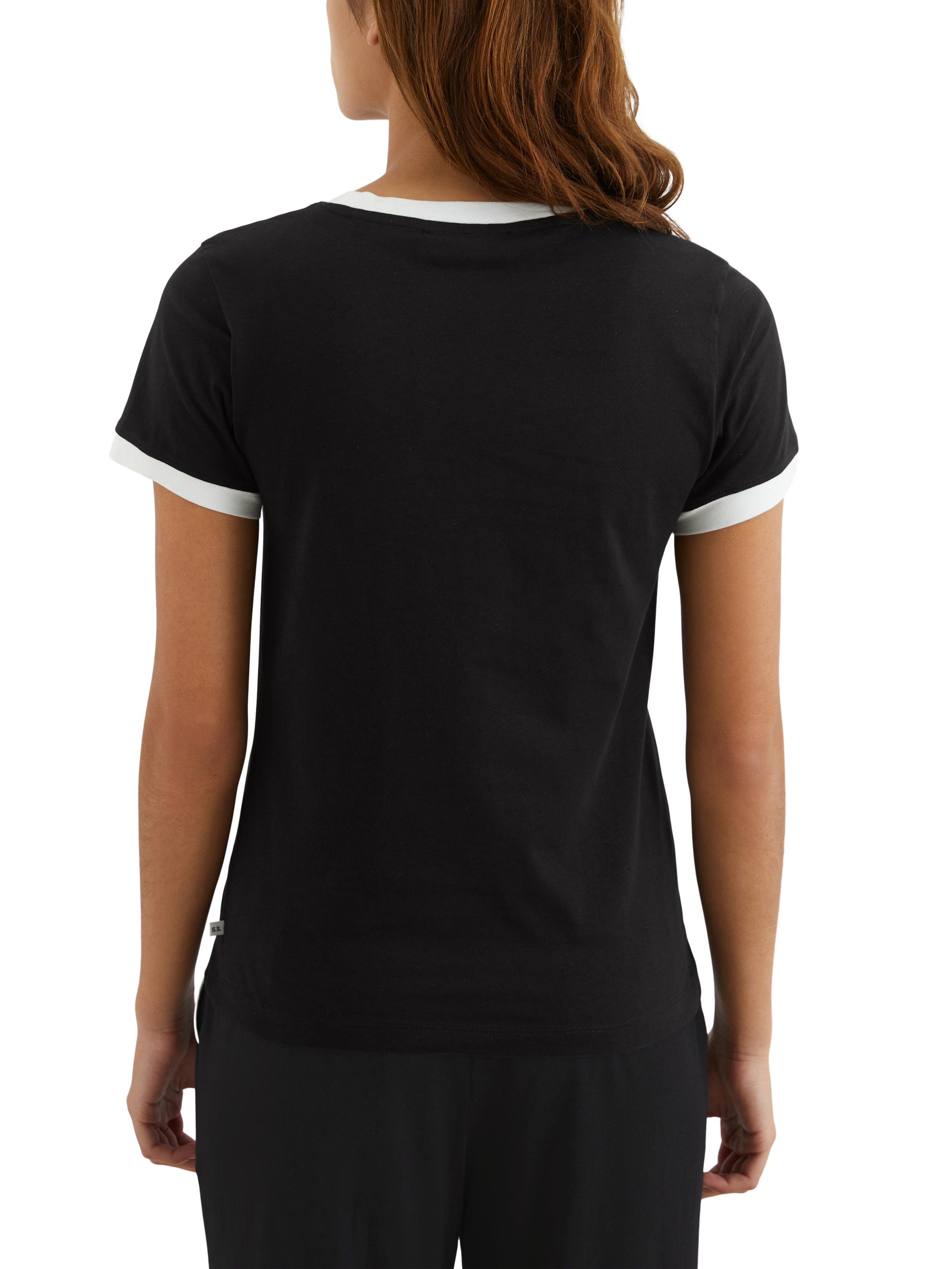 Marc O'Polo T-Shirt »Mix & Match Jersey«, mit Kontrast-Details