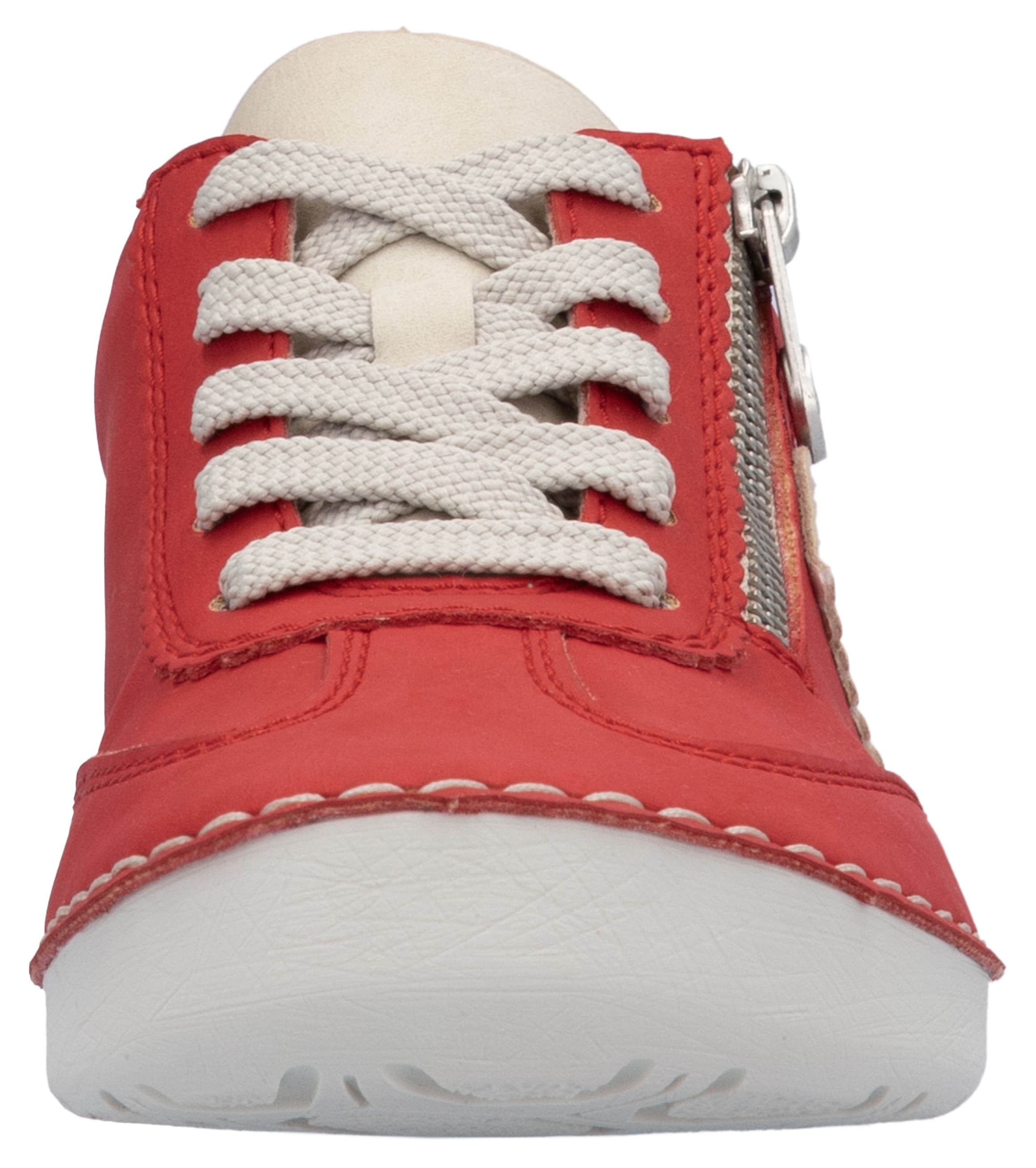 Rieker Sneaker  , Halbschuh, Freizeitschuh, Schnürschuh mit Reißverschluss