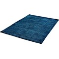 Obsession Teppich »My Breeze of Obsession 150«, rechteckig, 19 mm Höhe, Handweb Teppich, Uni-Farben, handgewebt, ideal im Wohnzimmer & Schlafzimmer
