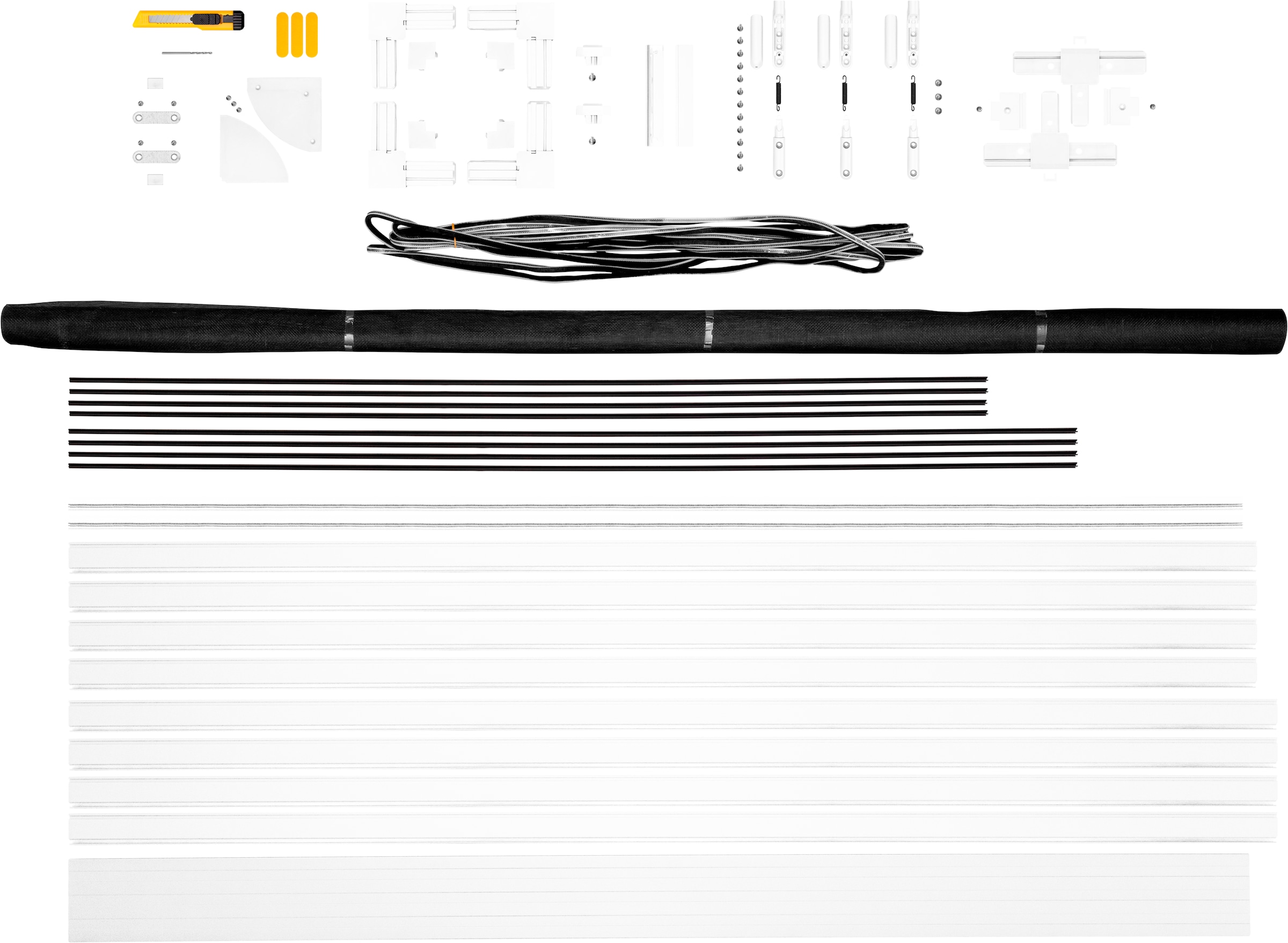 SCHELLENBERG Insektenschutz-Tür »Premium, Fliegengitter für Balkontüren und Terrassentüren«, mit Aluminiumrahmen, 100 x 215 cm, anthrazit und weiß