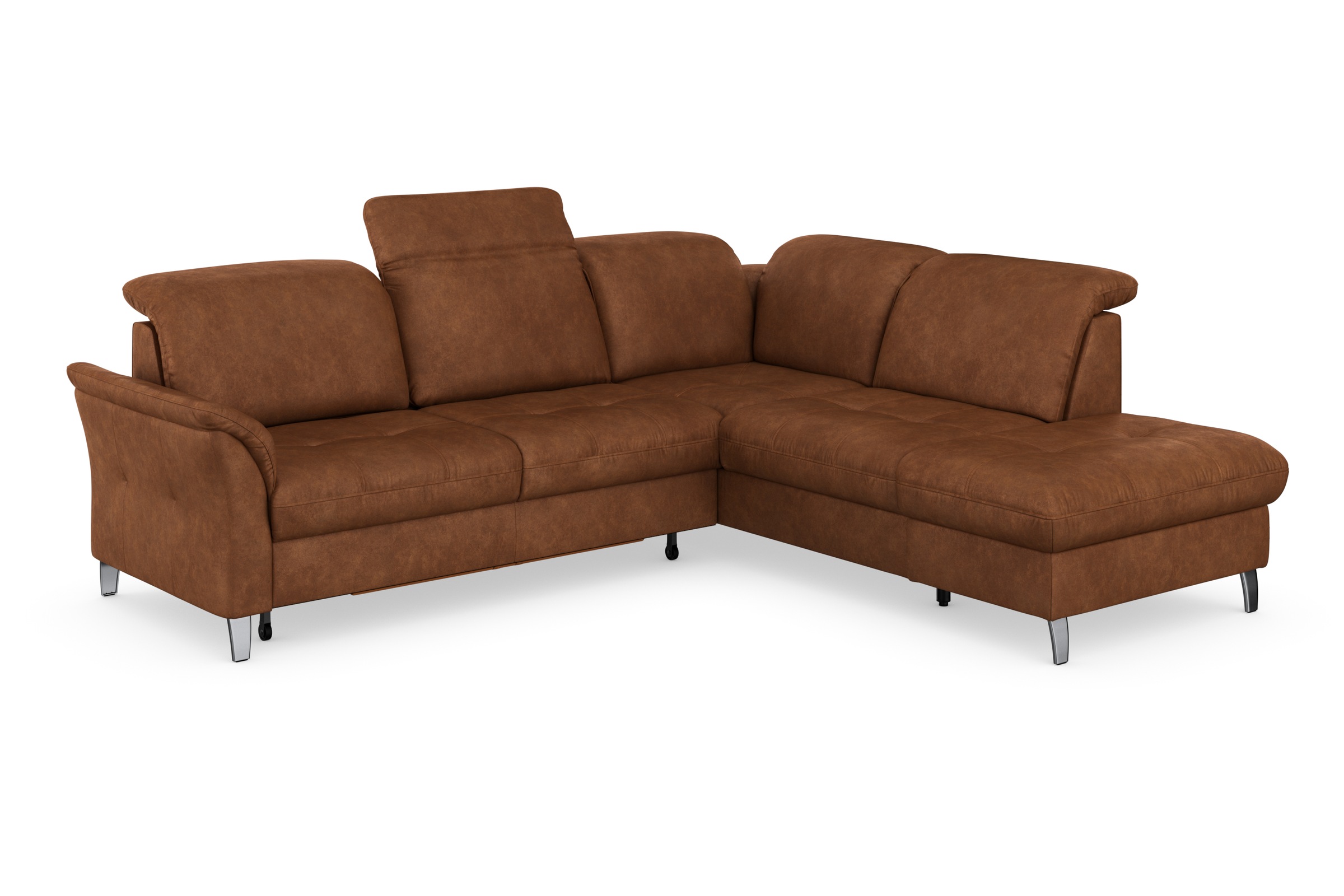 sit&more Ecksofa »Maggiore L-Form«, wahlweise mit Kopfteilverstellung, Bettfunktion und Stauraum