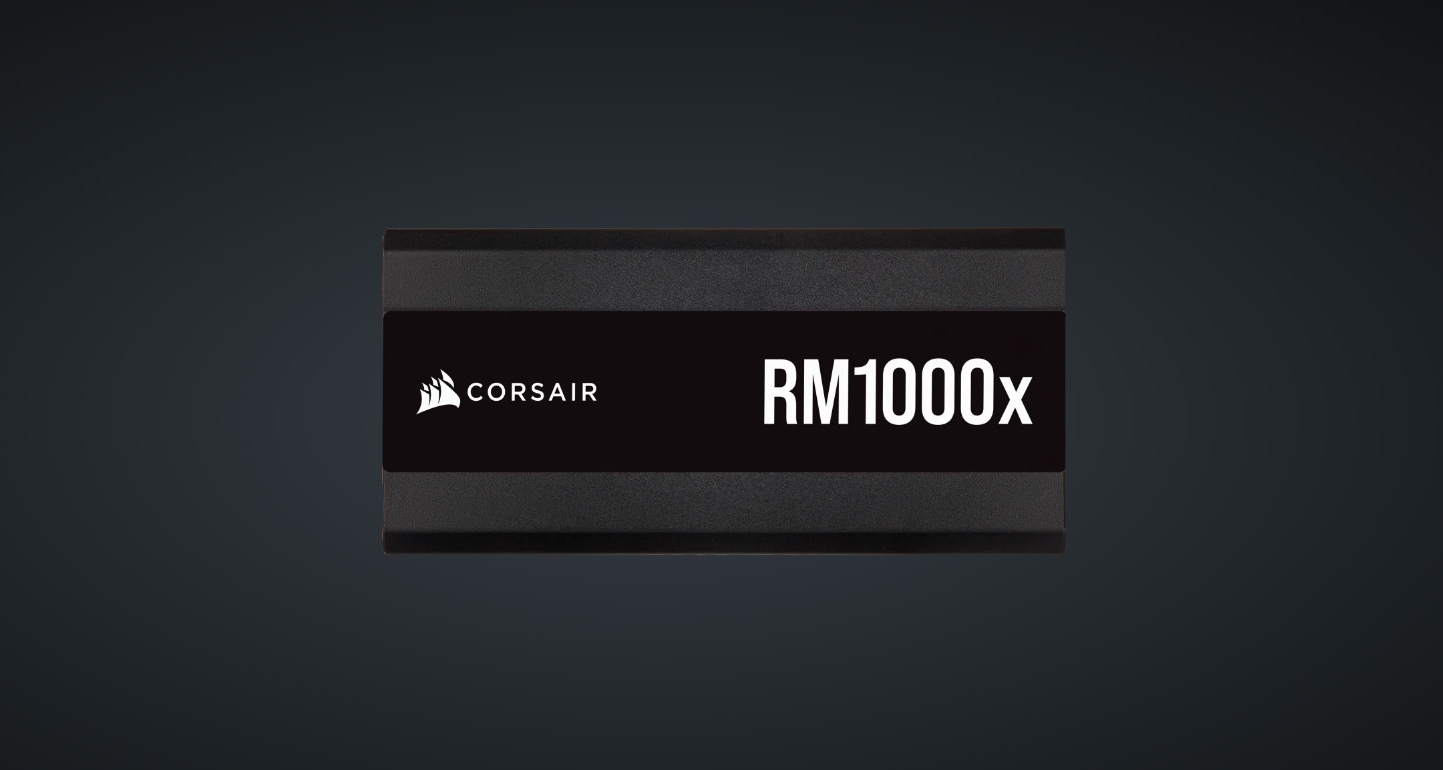 Corsair PC-Netzteil »Series RM1000x, Fully Modular 80 Plus Gold 1000 Watt, EU Version«