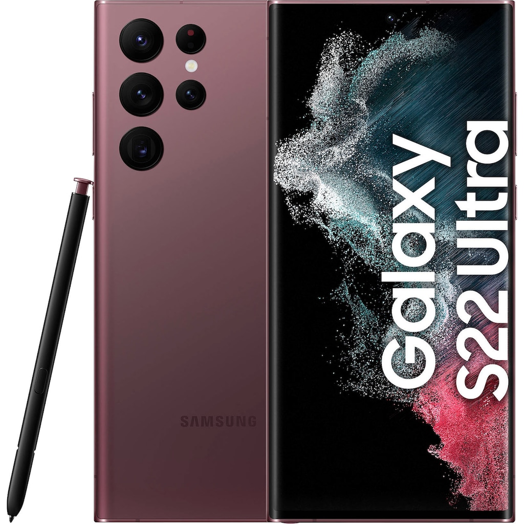 Samsung Smartphone »Galaxy S22 Ultra«, (17,31 cm/6,8 Zoll, 256 GB Speicherplatz, 108 MP Kamera)