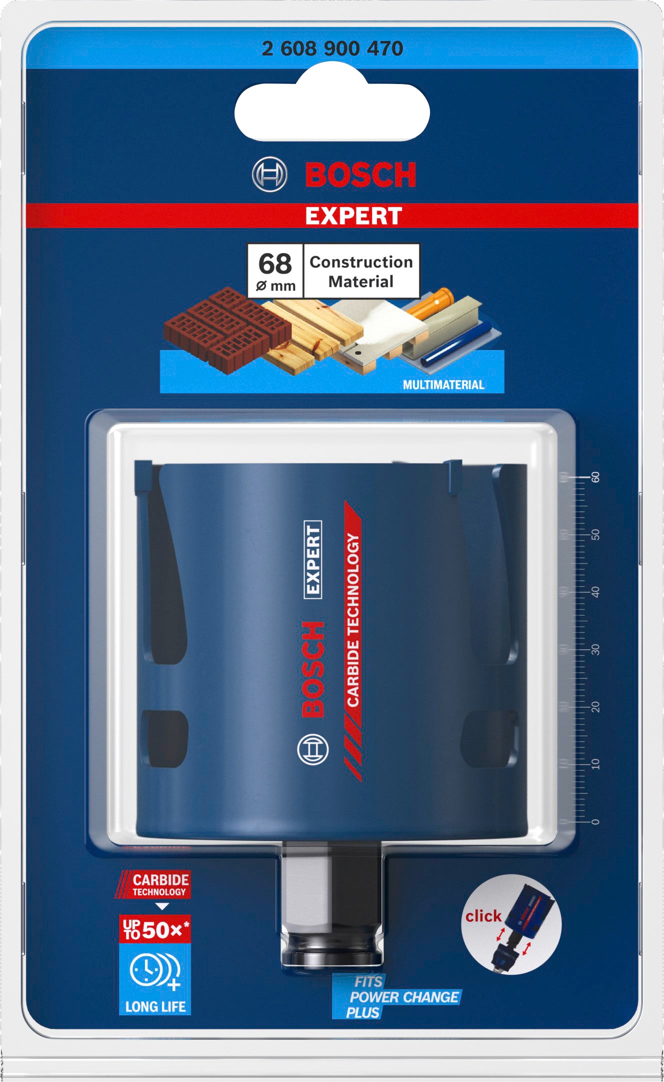 Bosch Professional Lochsäge »EXPERT Construction Material«, (1 tlg.), 68 x 60 mm kaufen