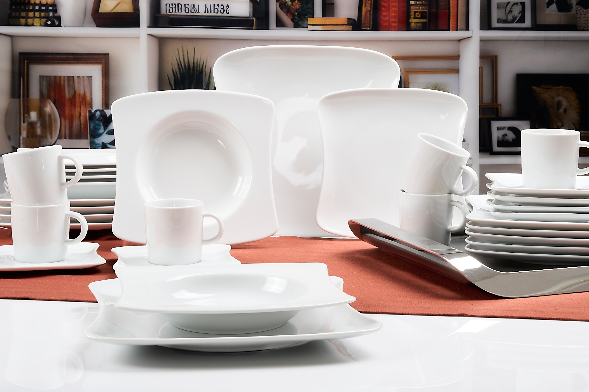 Retsch Arzberg Kombiservice »Geschirr-Set, Service SANDY«, (Set, 30 tlg.), Porzellan Made in Germany, 30 Teile, für 6 Personen