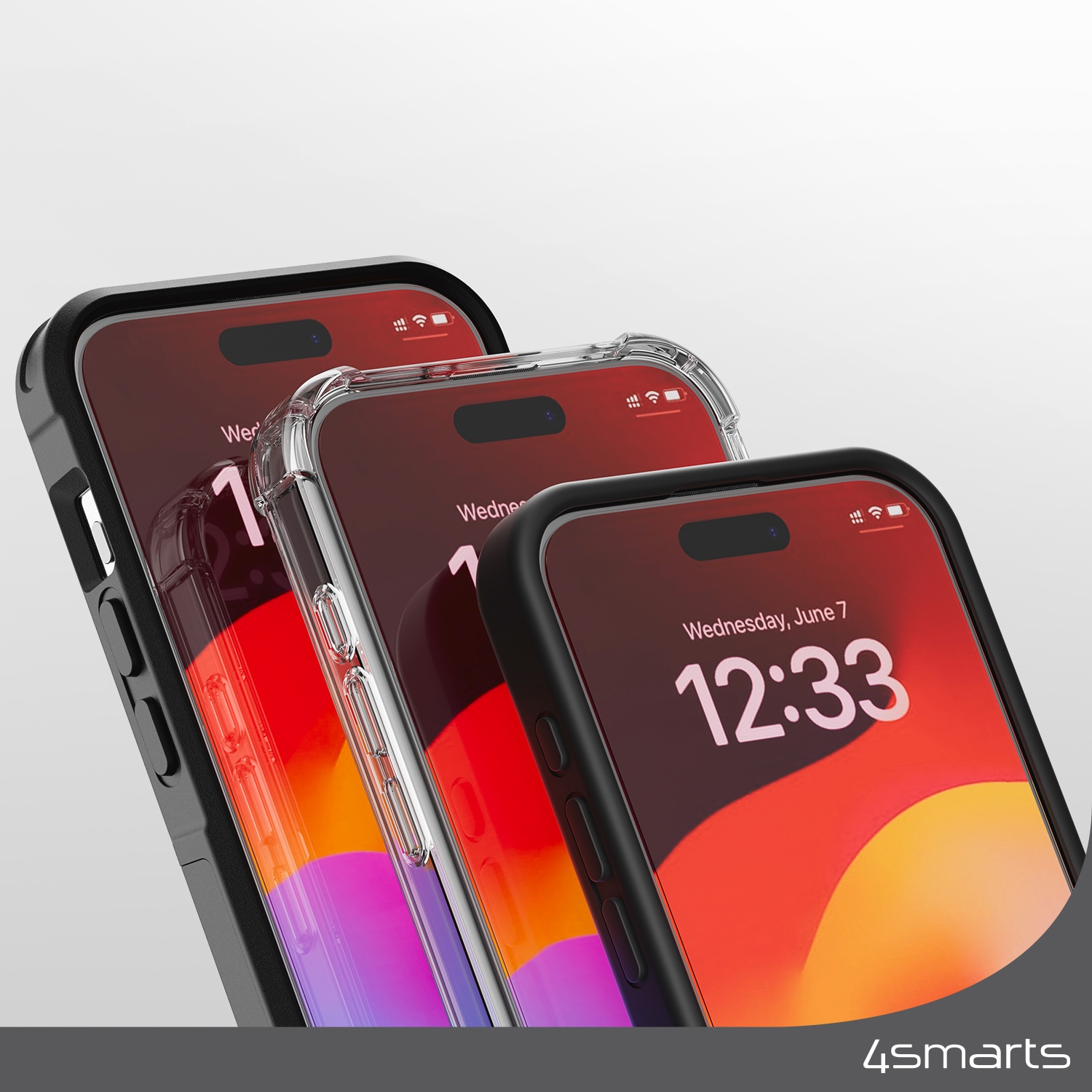 4smarts Displayschutzglas »Second Glass mit Montagerahmen« für Apple iPhone 15