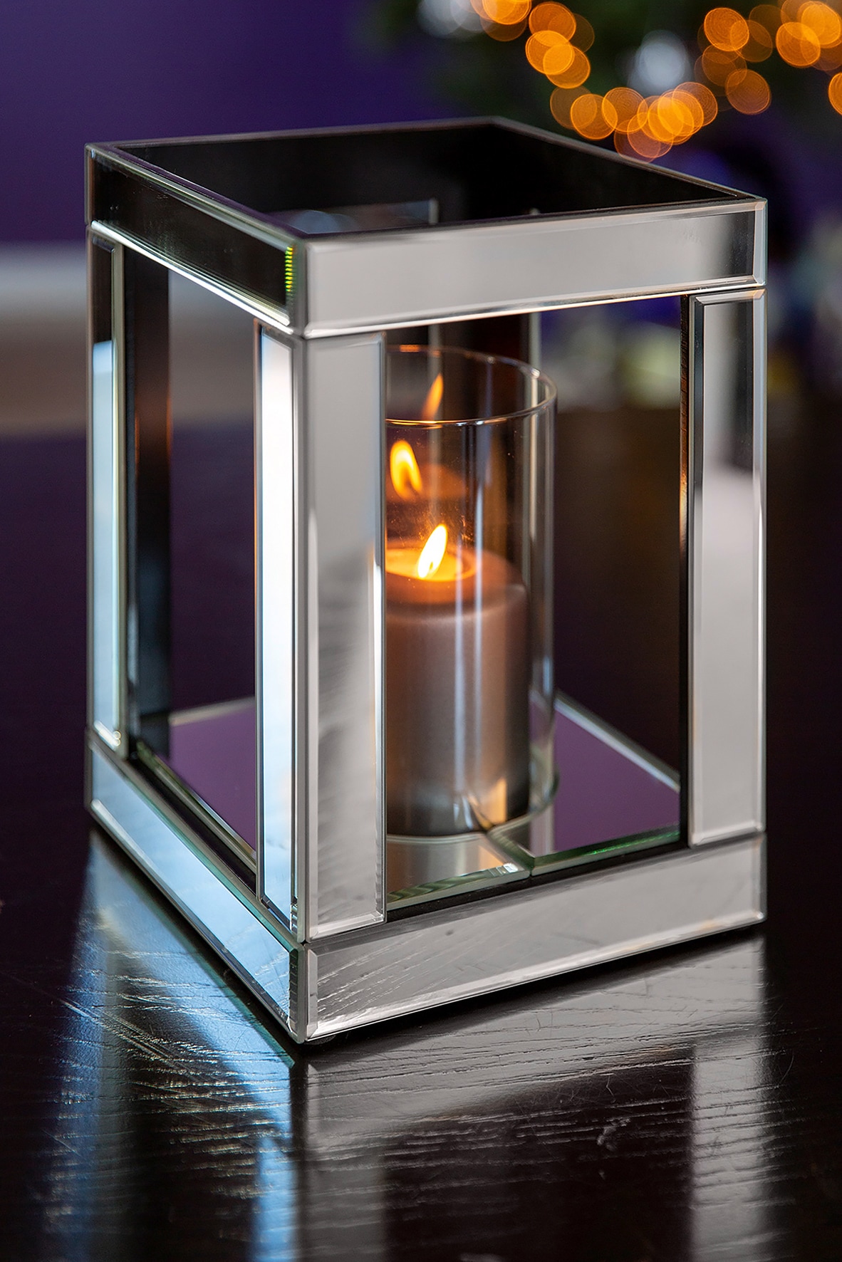 Fink Windlicht »DILARA«, mit Kristallglas verspiegelt online kaufen