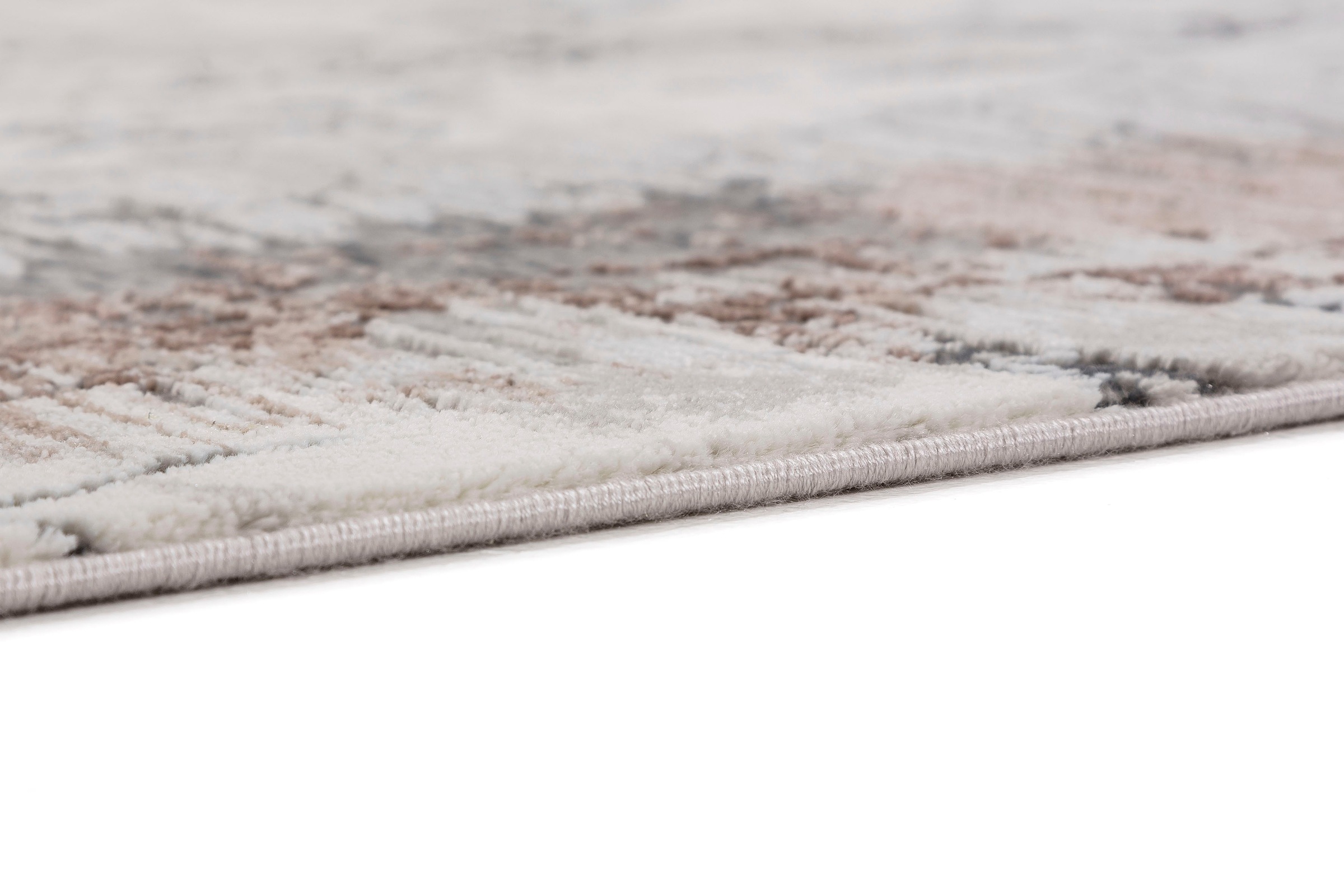 ASTRA Teppich »Vercelli 233 Kurzflorteppich«, rechteckig, wollig weiche  Oberfläche, mit Fransen, 3-D Effekt, Wohnzimmer bequem und schnell  bestellen