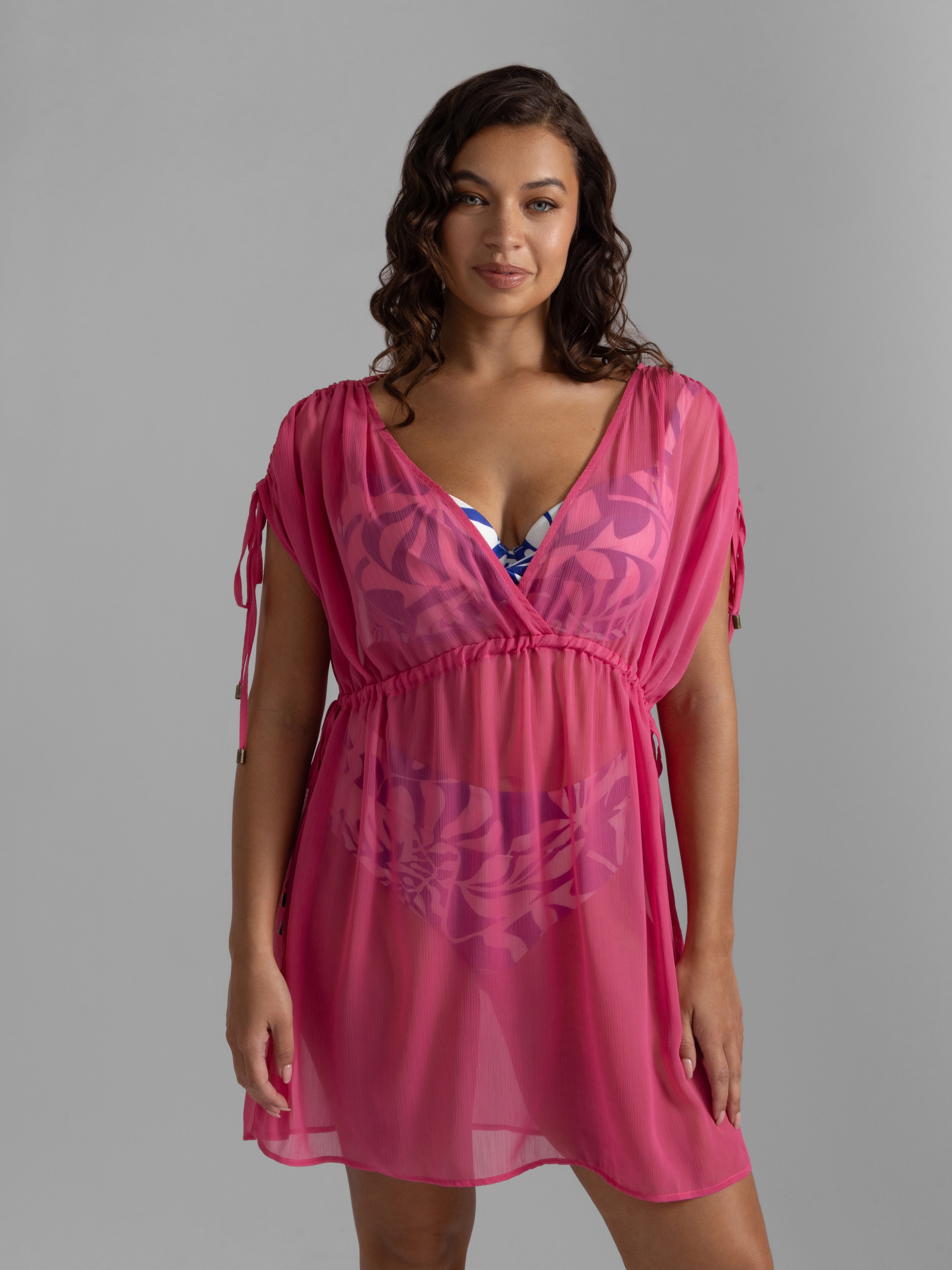 Dorina Kaftan »Sabrina« tiefer V-Ausschnitt