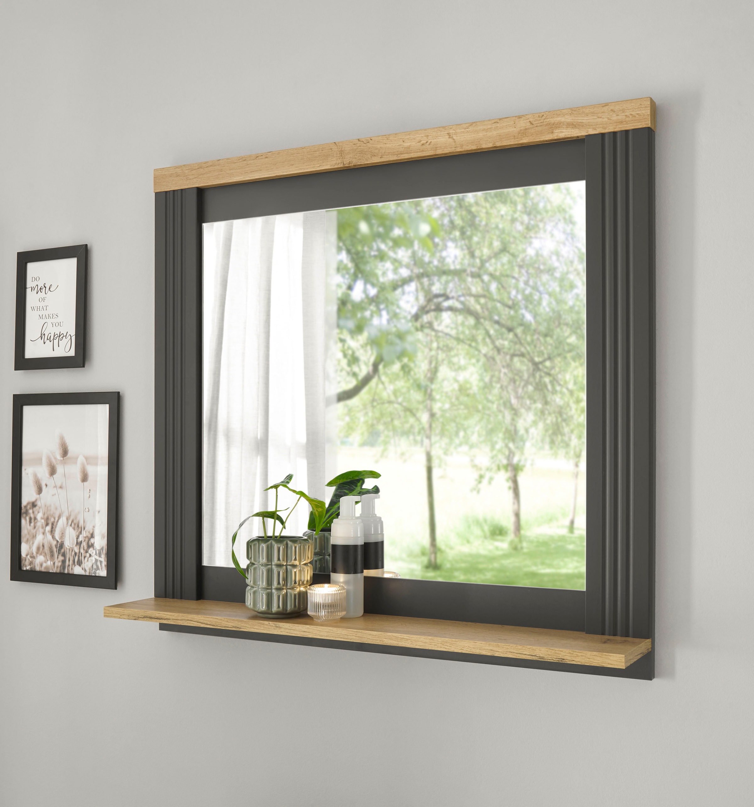Home affaire Wandspiegel »WESTMINSTER«, im romantischen Landhausstil günstig online kaufen