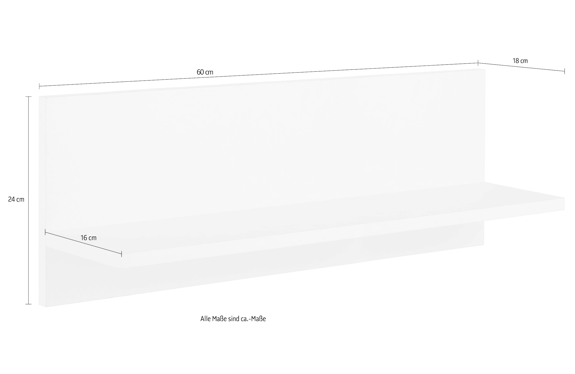 HELD MÖBEL Wandboard »Virginia«, 60 cm breit