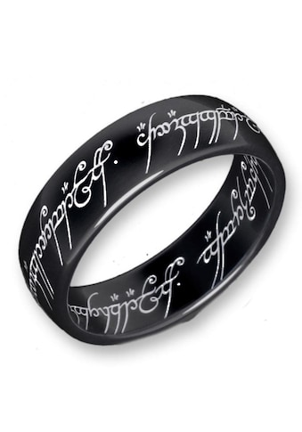 Der Herr der Ringe Fingerring »Der Eine Ring - Titan Blackline, 10004043«, Made in... kaufen