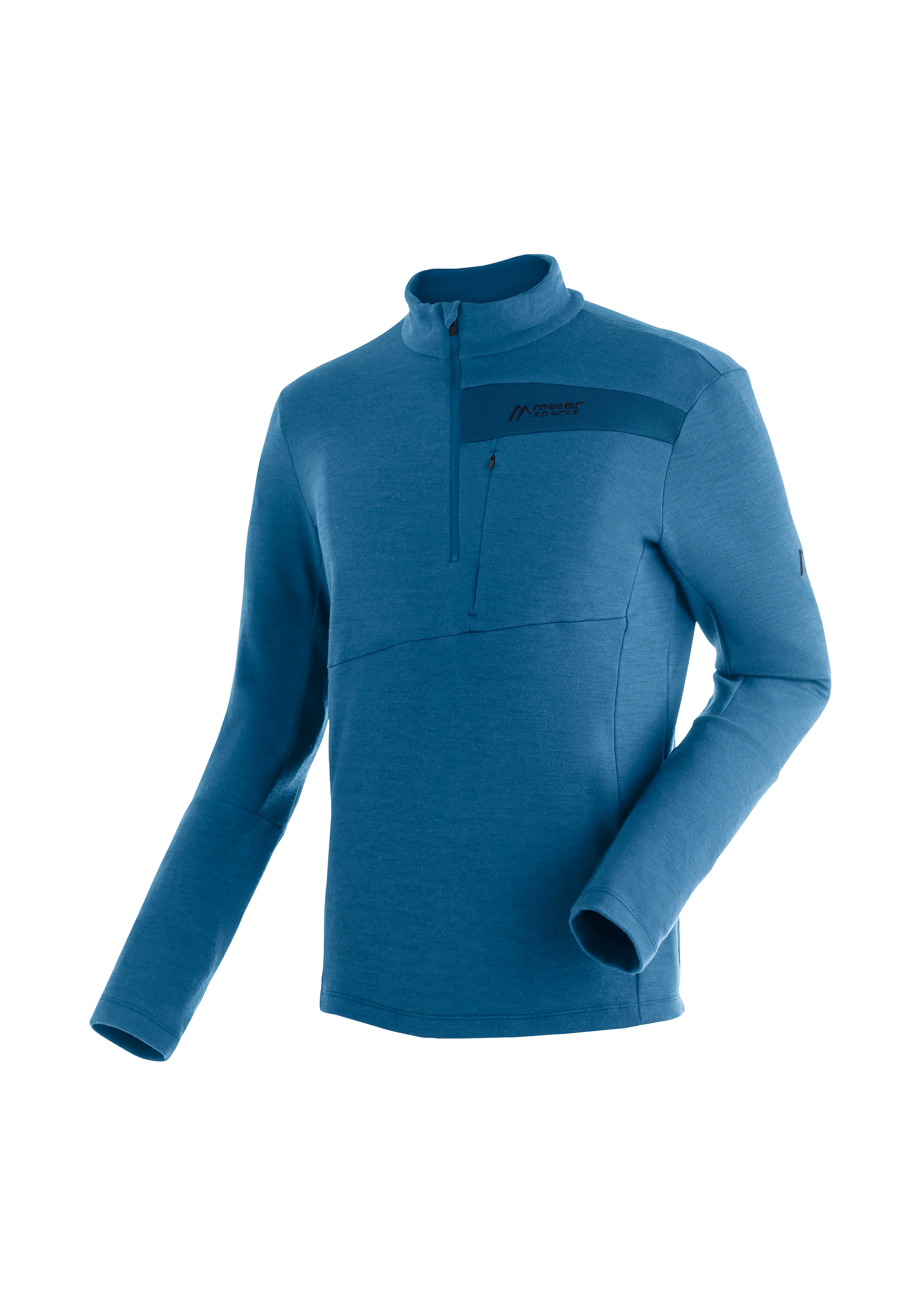 Funktionsshirt „Skutvik HZ M“, funktionaler Midlayer für Herren, hohe Atmungsaktivität, Gr. 54, mostly mid blue