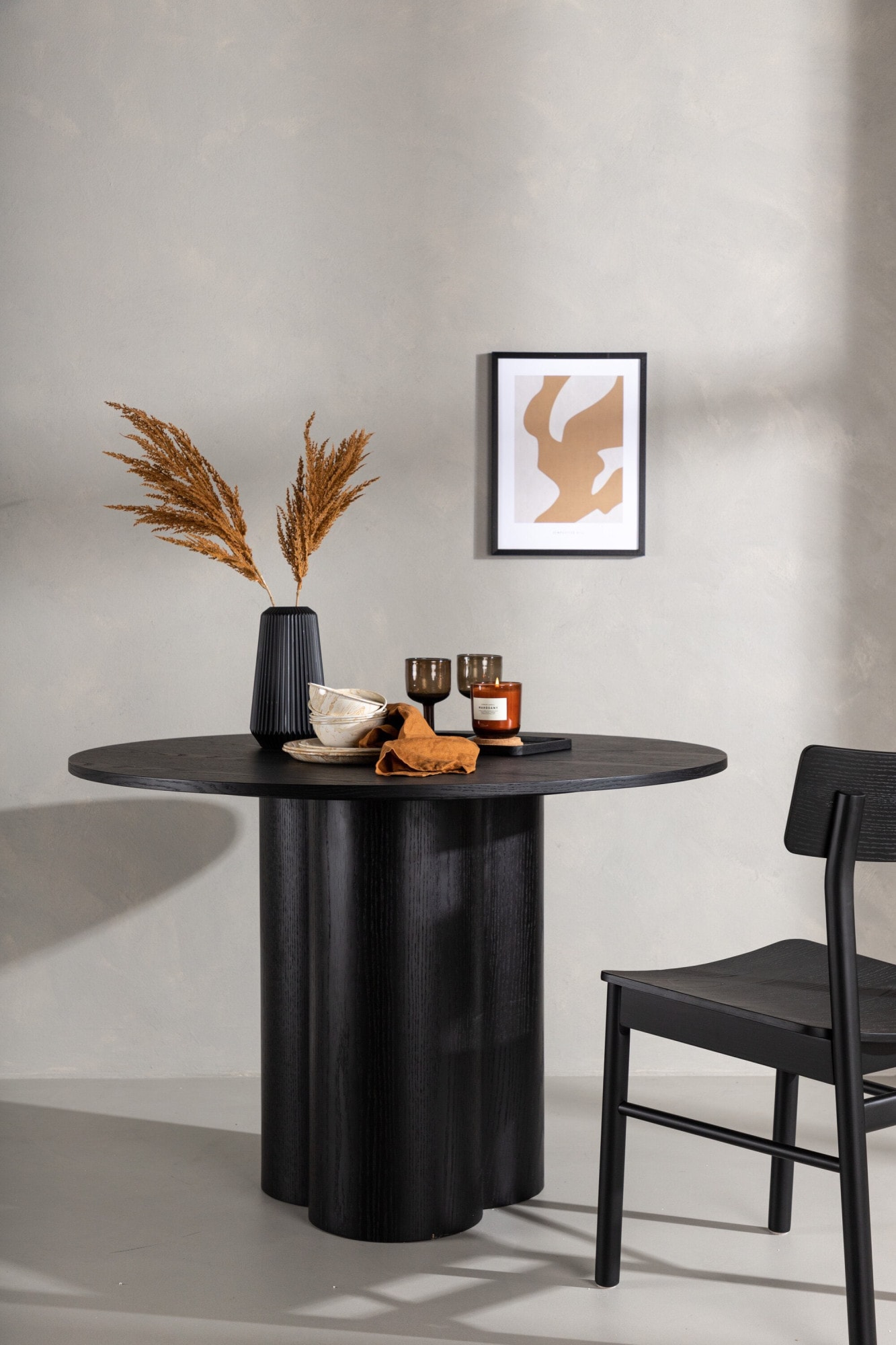 Venture Home Esstisch »Olivia, runder Esstisch, Ø 110 cm« Esszimmertisch, MDF, rund, skandinavisch, geschmackvoll