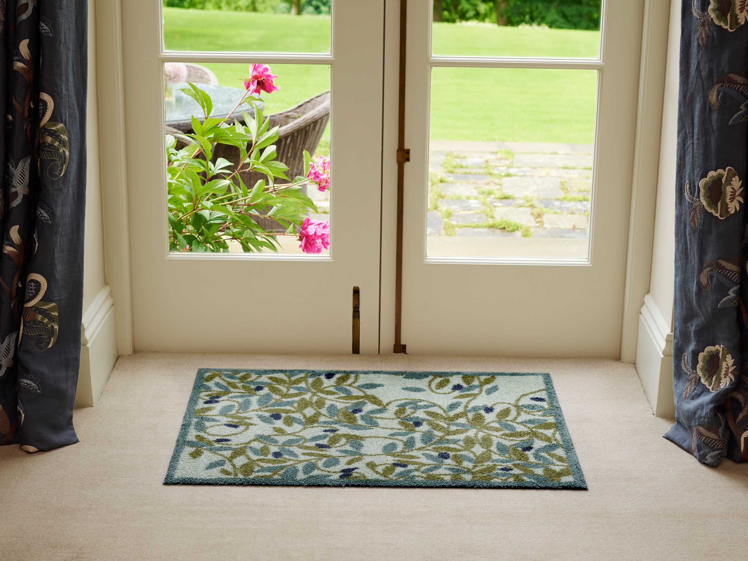 Turtle Mat Fußmatte »Olive«, rechteckig, 9 mm Höhe