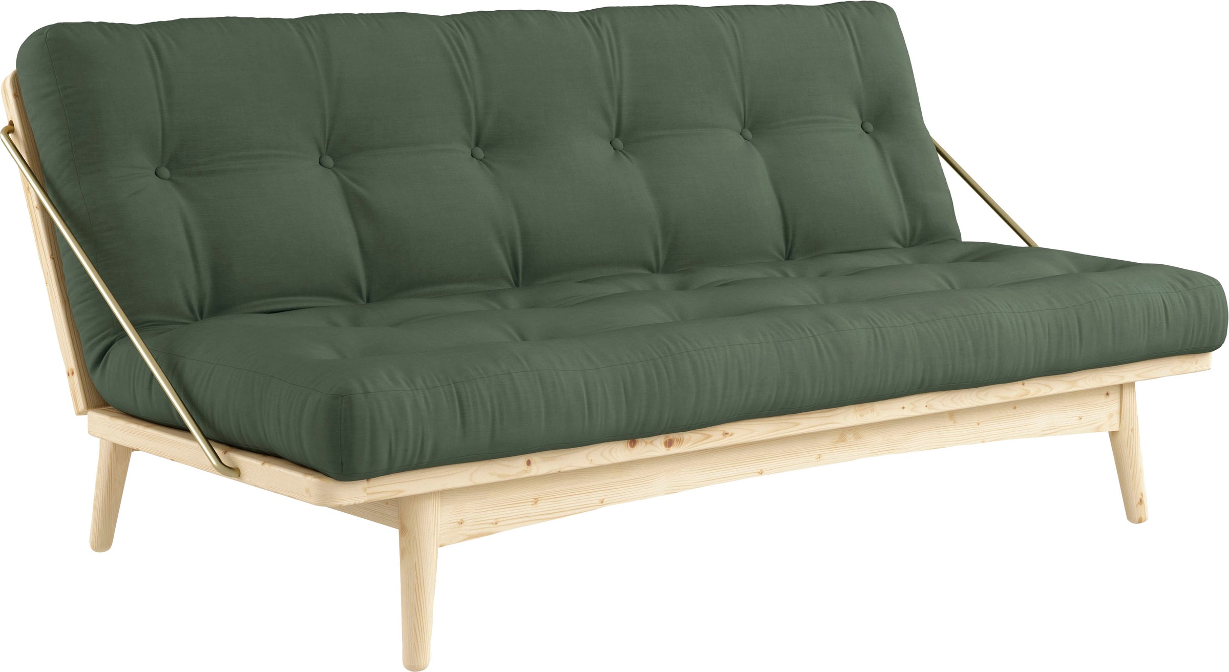 Karup Design Schlafsofa »Folk«, aus massiven Kiefernholz, inkl. Futonmatratze