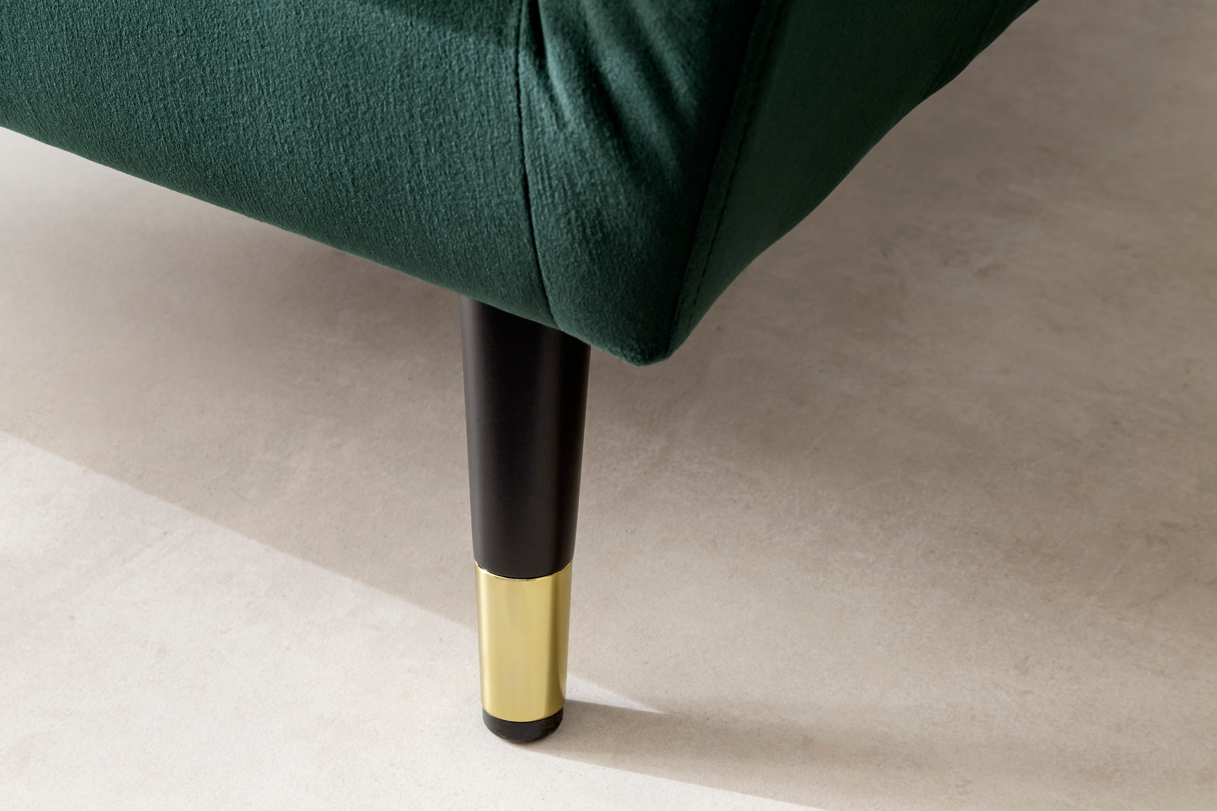 Trends by HG 2-Sitzer »Amira«, mit Strasssteinen und goldfarben Applikationen