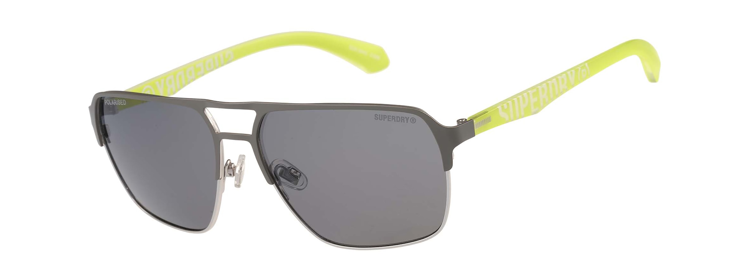Superdry Sonnenbrille »Modell 995064« Form Pilot, Logoschriftzug auf Bügel, Kombifassung
