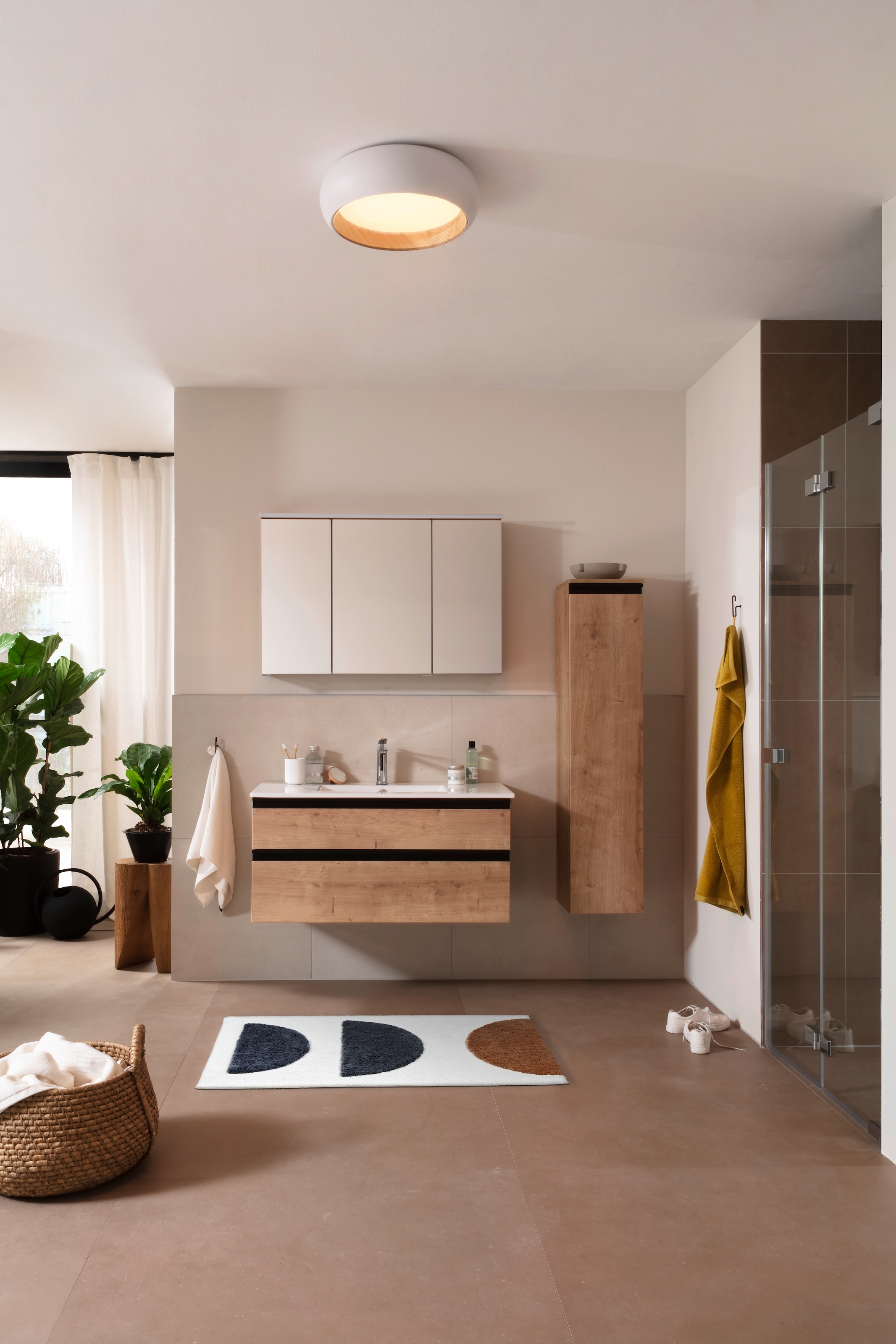 SCHÖNER WOHNEN-Kollektion Badematte »Barbados 234« Höhe 17 mm fußbodenheizungsgeeignet kuschelweicher Badezimmerteppich, waschbar