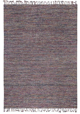 LUXOR living Teppich »Fay«, rechteckig, 5 mm Höhe, reine Baumwolle, handgewebt, mit... kaufen