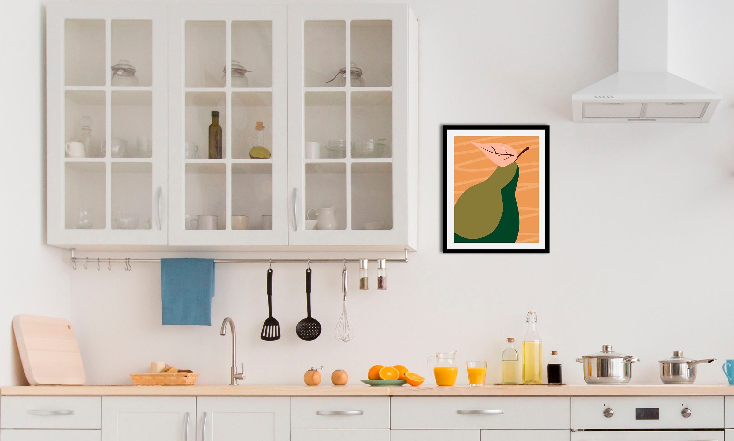 queence Bild »Freya«, Obst-Obst Bilder-Essen-Lebensmittel-Kunst, (1 St.), H günstig online kaufen