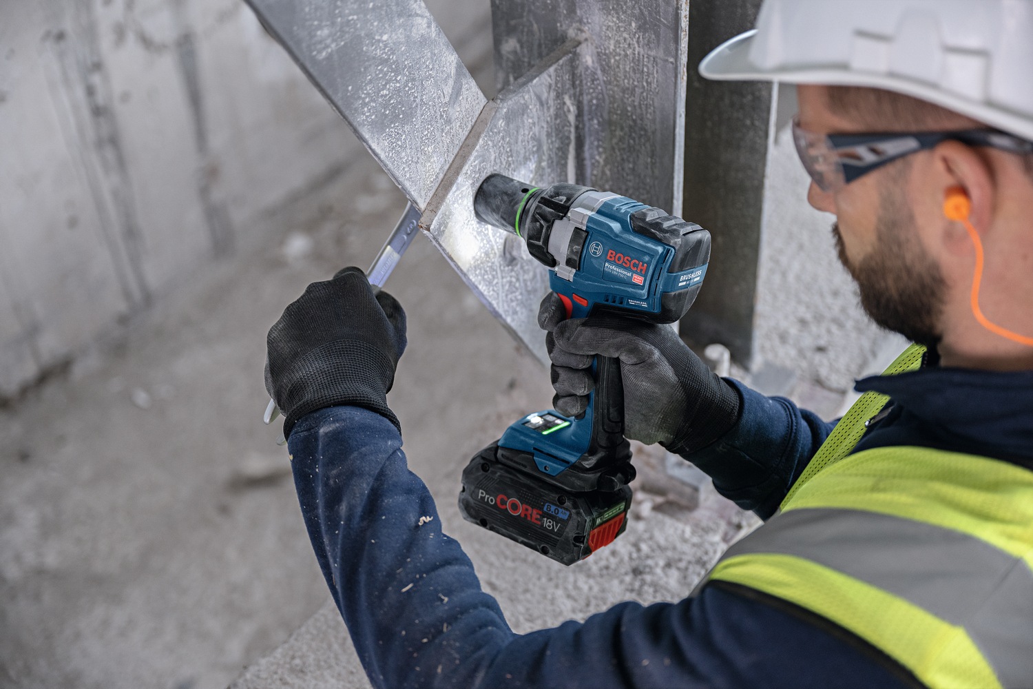 Bosch Professional Akku-Drehschlagschrauber »»GDS 18V-750 C««, ohne Akku, o günstig online kaufen