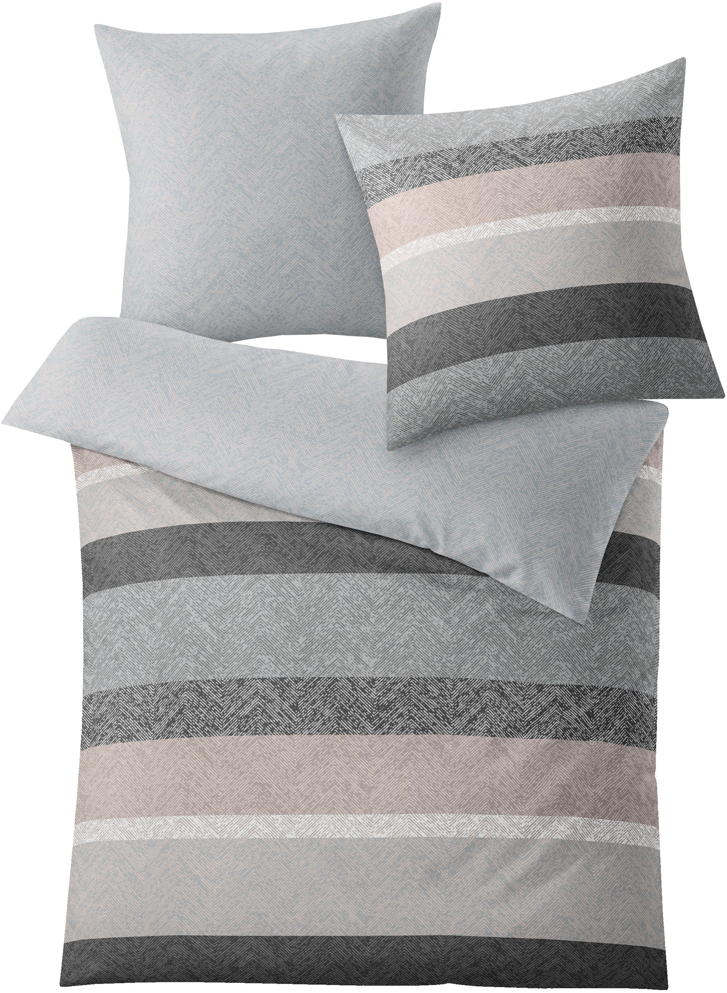 Kleine Wolke Wendebettwäsche »Gwen« 2 Stk. tlg. mit Streifen günstig online kaufen