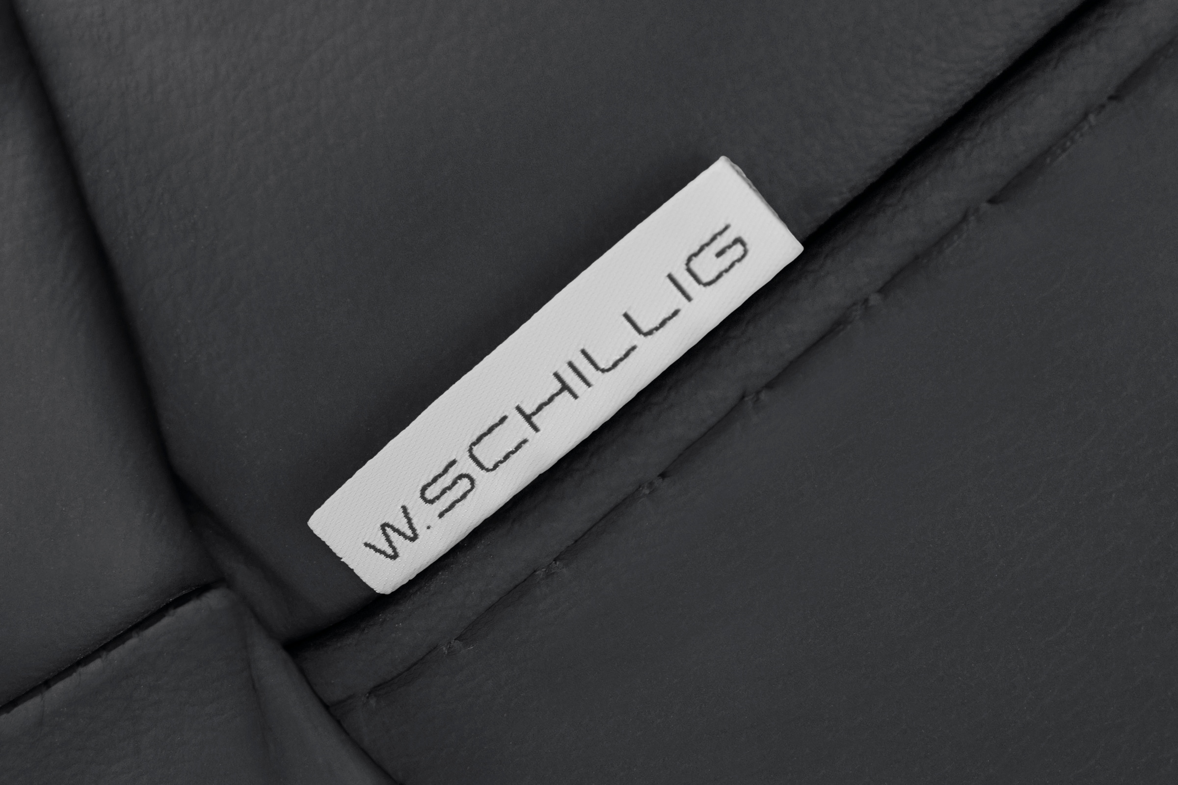 W.SCHILLIG 2,5-Sitzer »montanaa«, mit Metallfüßen in Silber matt, Breite 232 cm