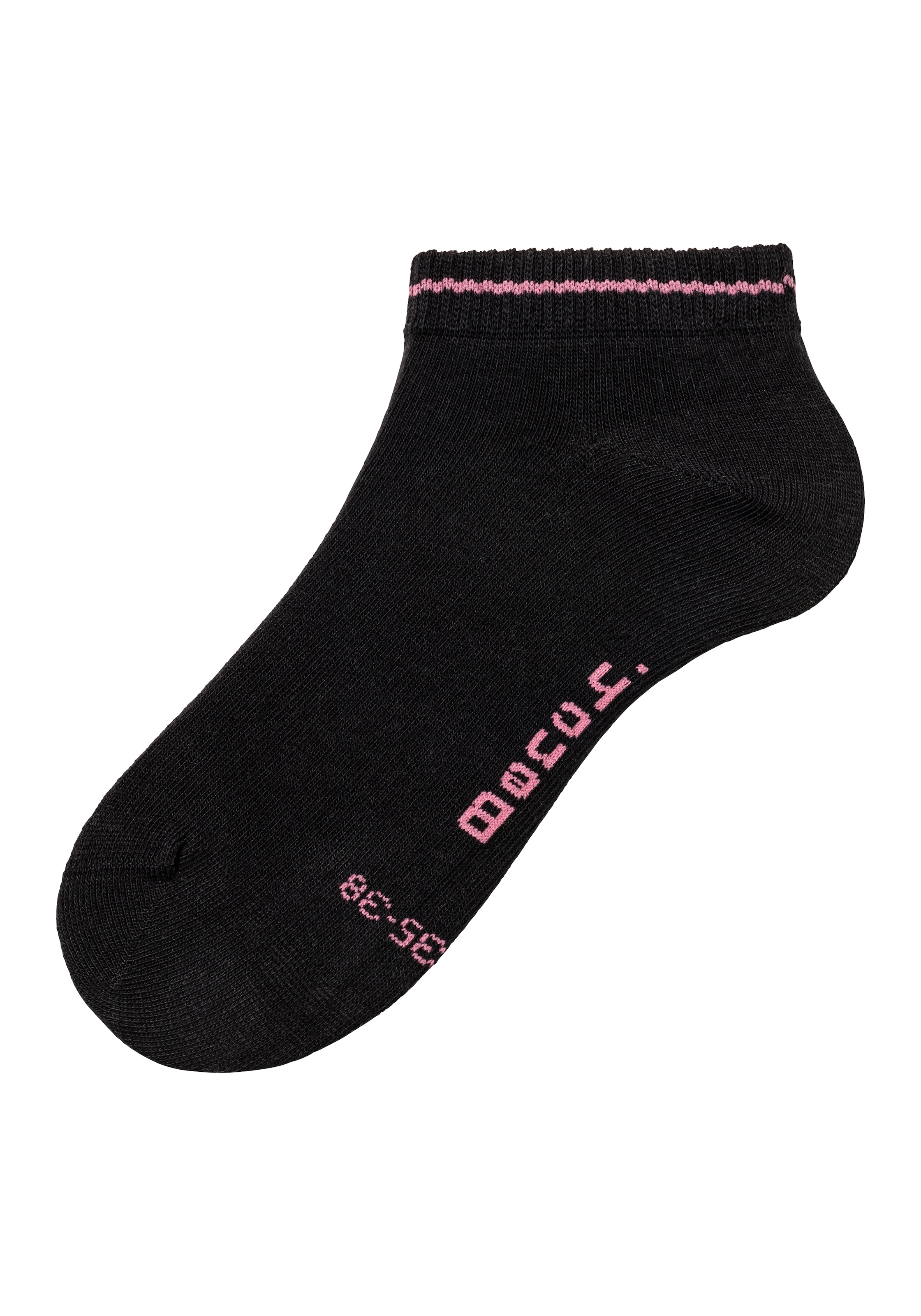 Bench. Sneakersocken, (Packung, 6 Paar), mit unterschiedlichen Designs