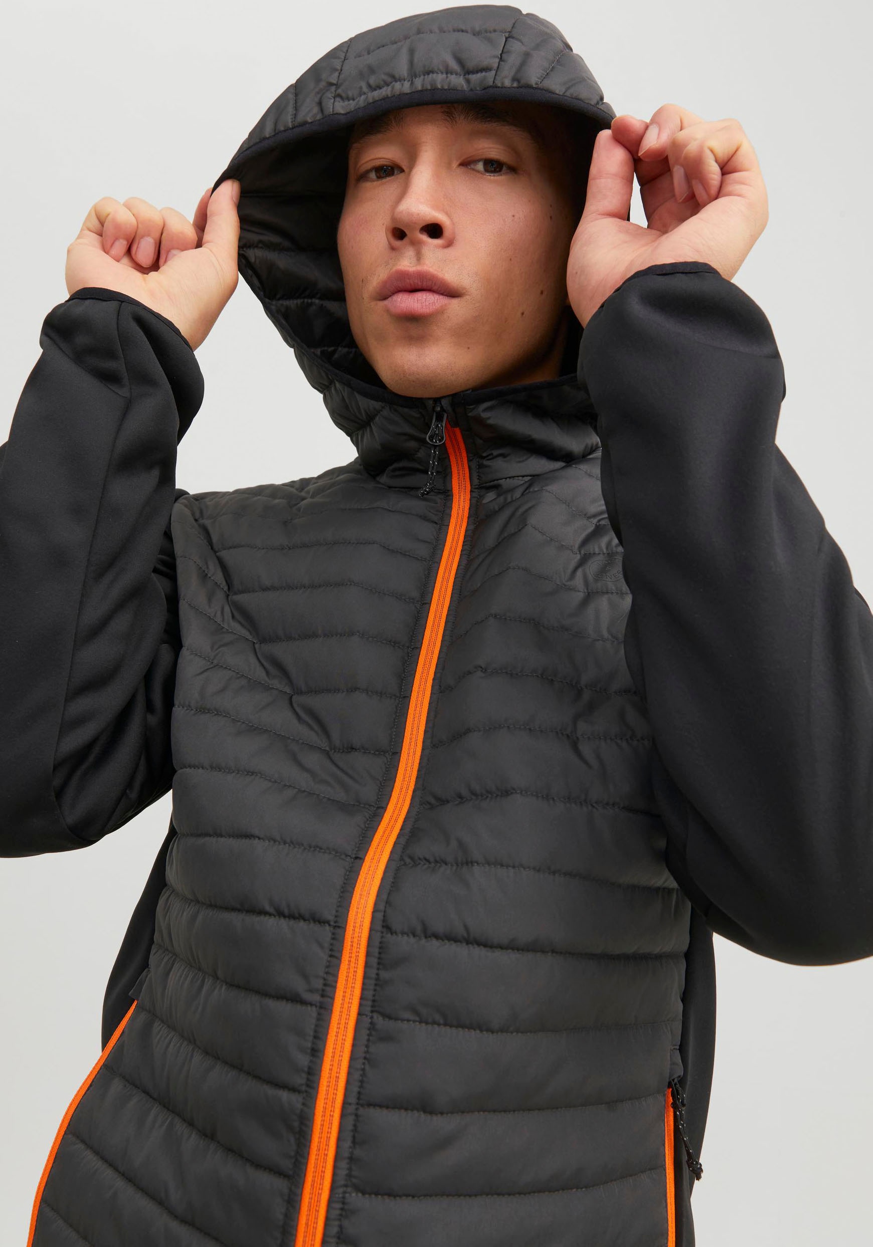 Jack & Jones Steppjacke »JJEMULTI QUILTED JACKET NOOS«, mit Kapuze