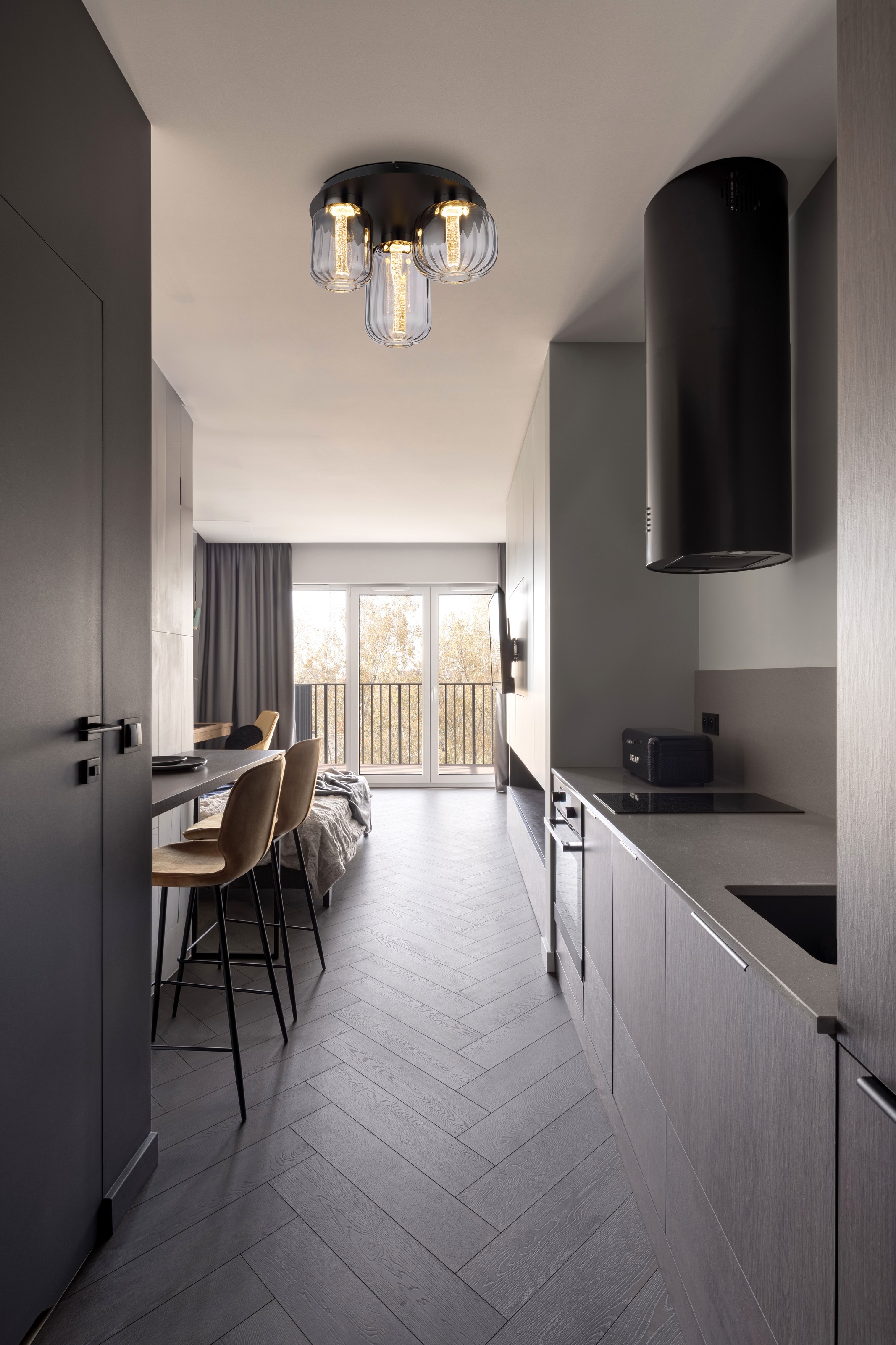 GLOBO LIGHTING Deckenleuchte »FLUORO« LED-Modul 1 Stk. Warmweiß Deckenlampe günstig online kaufen