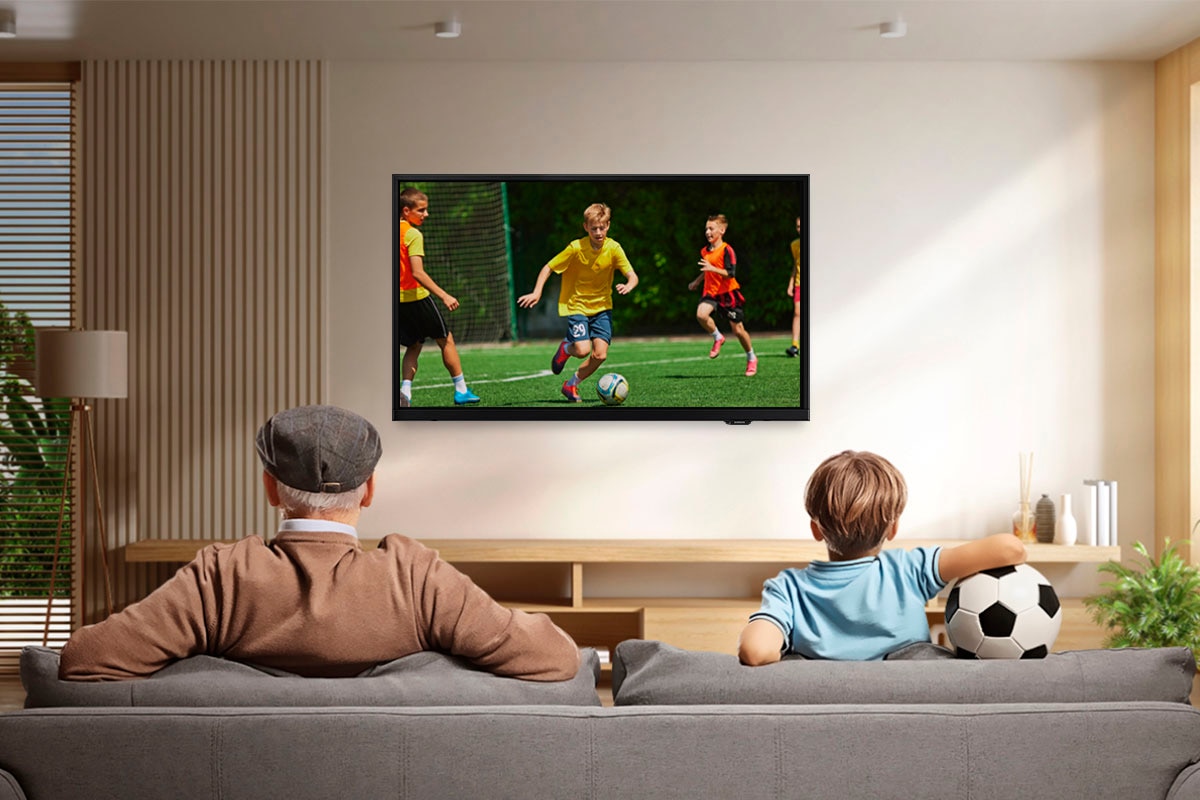 Samsung LED-Fernseher »GU32F6009FU«, Full HD, Smart-TV, HDR, Q-Symphony, Dolby Surround Sound, Triple Tuner, Smart-Hub