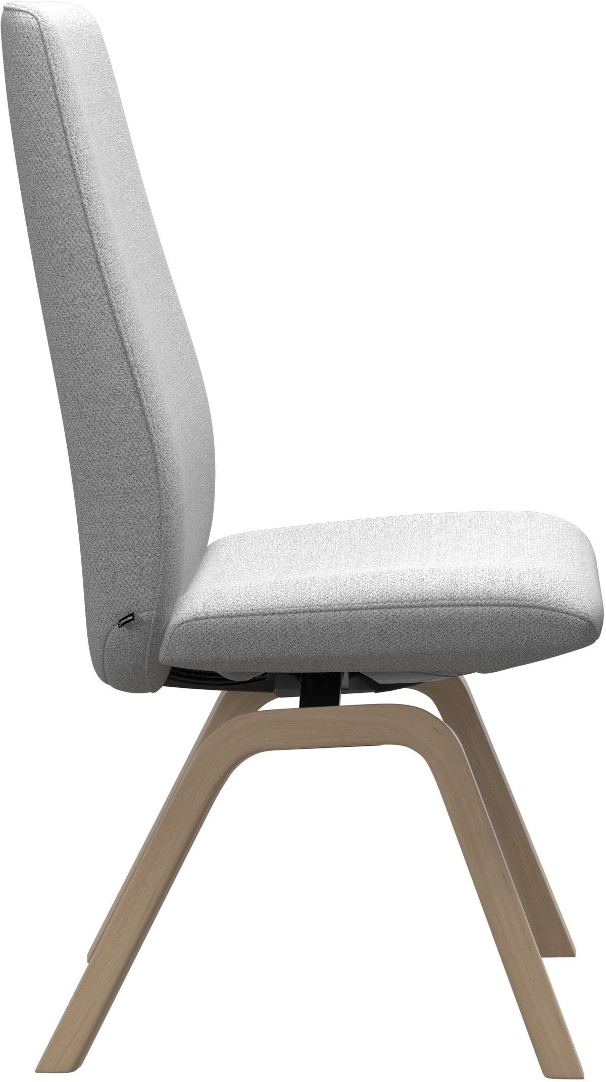 Stressless® Polsterstuhl »Laurel«, ROHLEDER Stoff Q2 FARON, High Back, Größe L, mit schräggestellten Beinen in Walnuss
