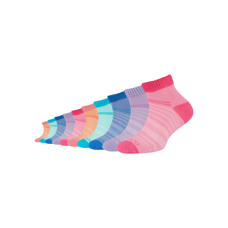 CAMANO Sneakersocken »mesh ventilation« 10 Stk. tlg. Mesh-Belüftung für perfektes Fußklima bei jeder Aktivität prism pink 35-38 35-38 Kindersocken...